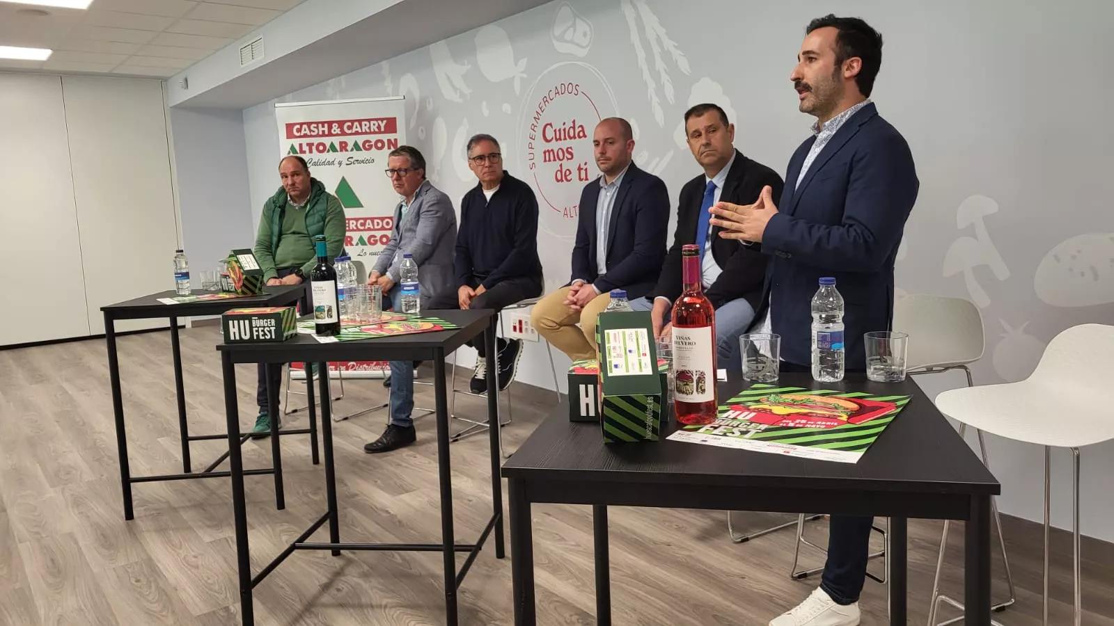 Presentación de la Huesca Burger Fest