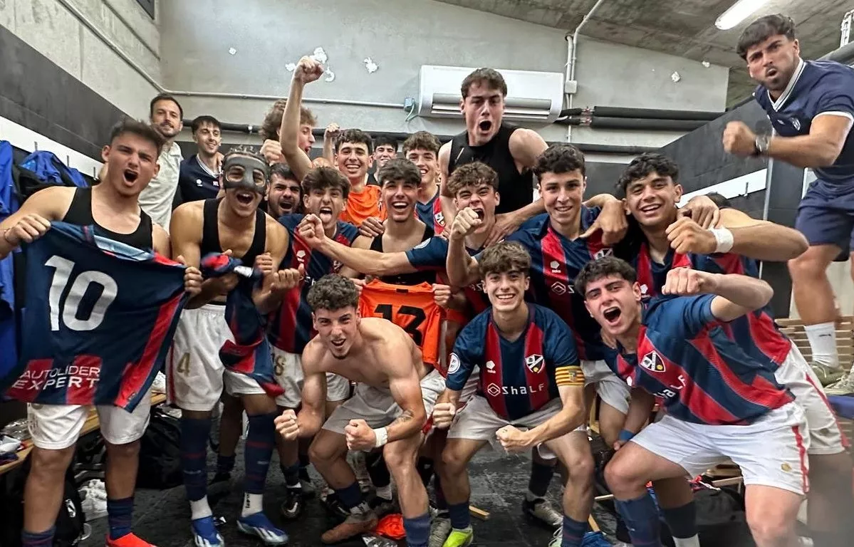 Foto de archivo del Huesca DHJ. El Huesca DH Juvenil debutará en la BAF ante el FC Barcelona.