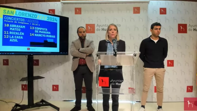 Nuria Mur, en la rueda de prensa