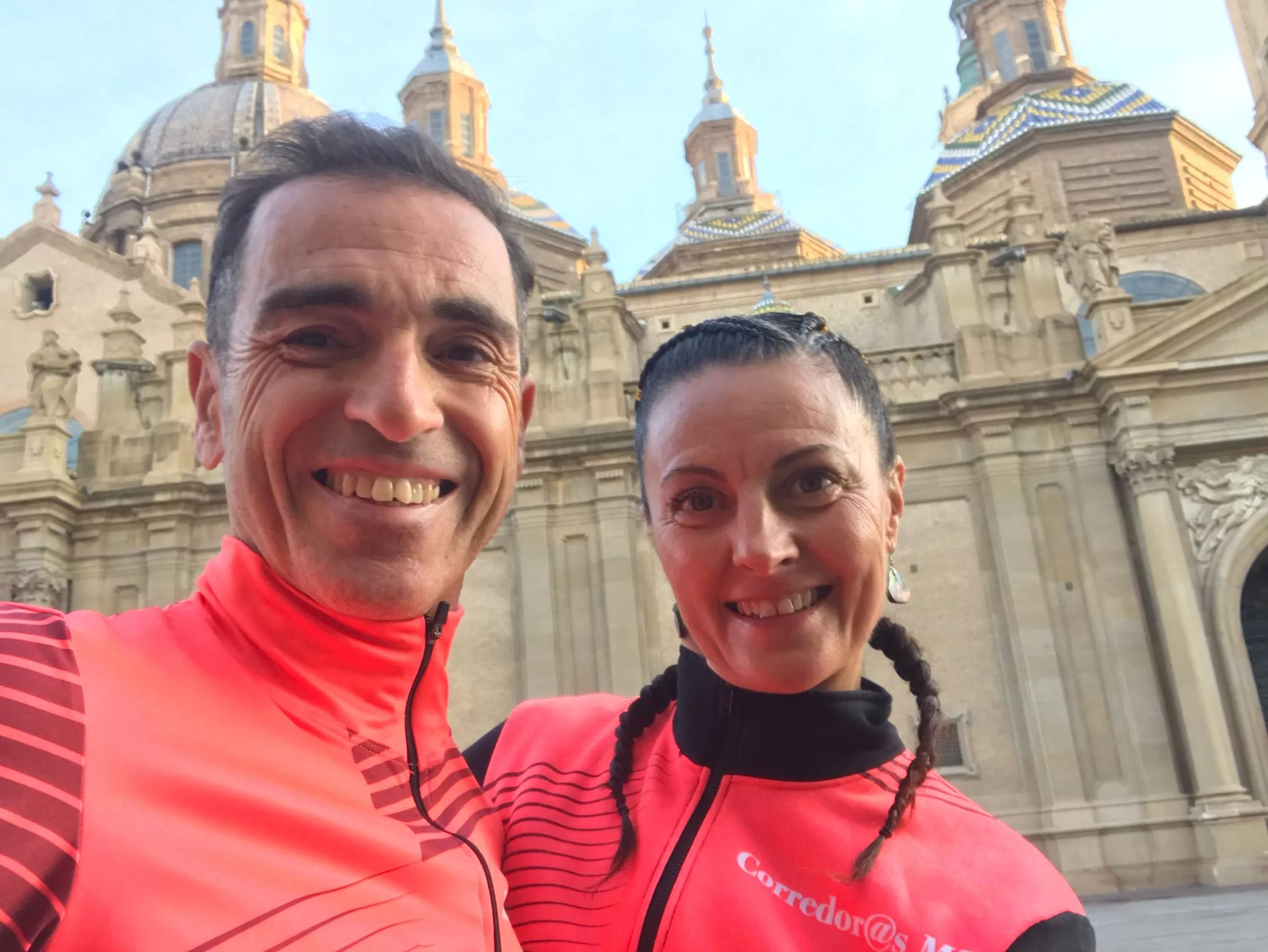 María José Pueyo y su marido, Roberto Clavijo.