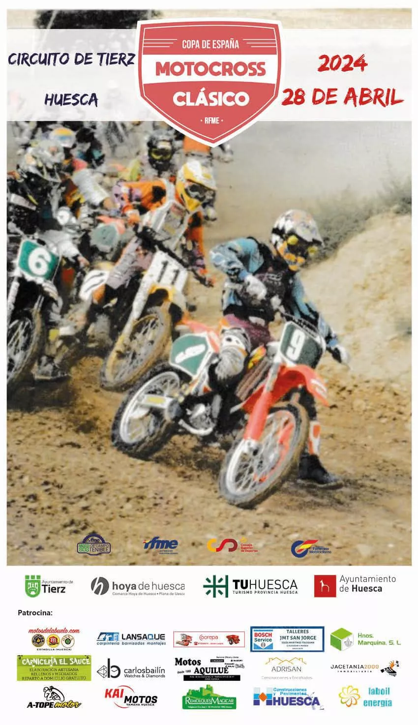 Cartel de la prueba.