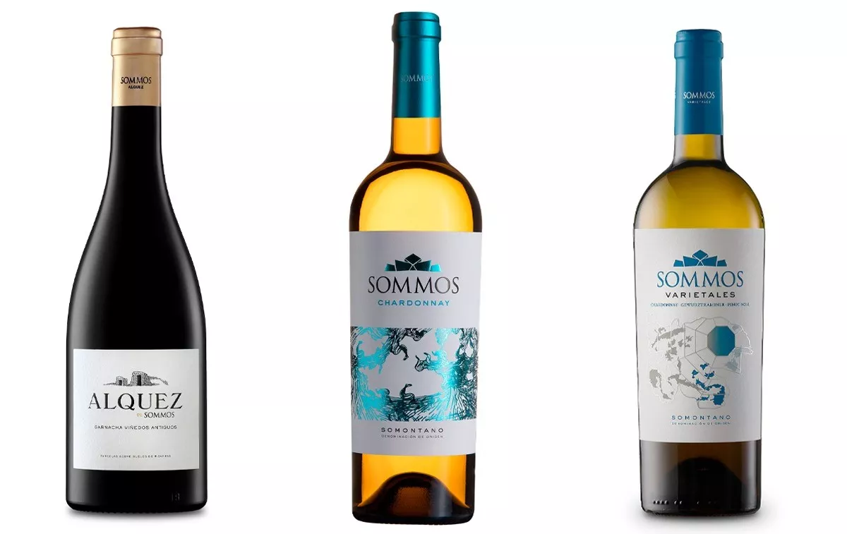 Los tres vinos premiados de Sommos