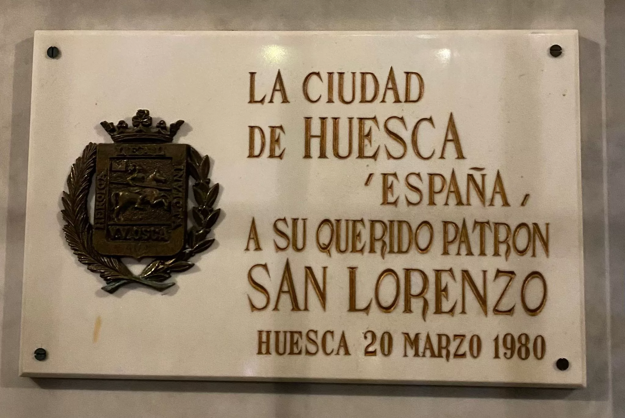 Huesca Cuna de San Lorenzo en Roma