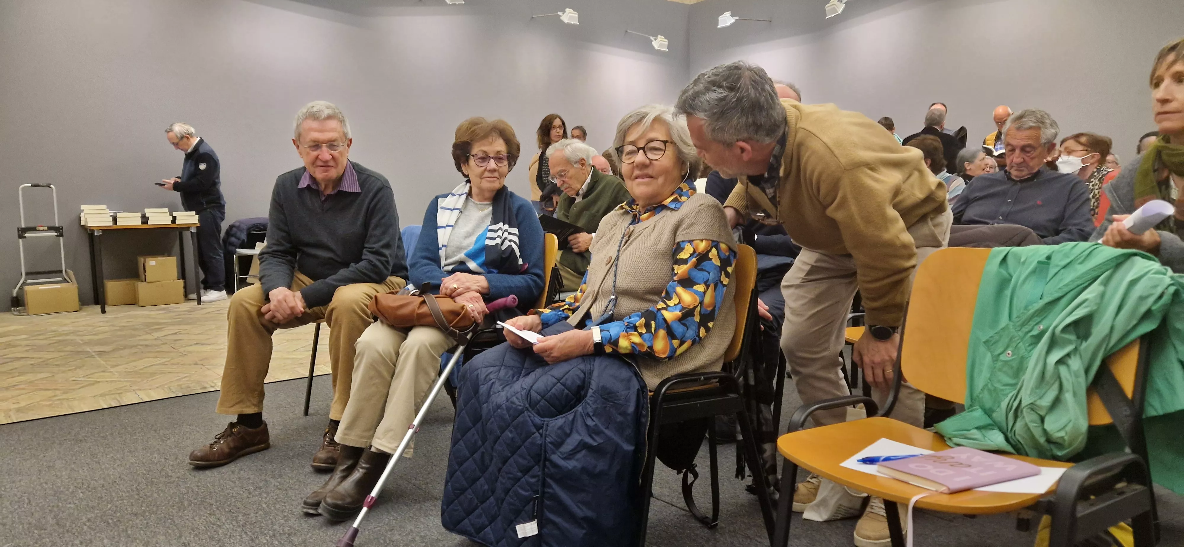 Juan Mainer presenta su libro Del elitismo a la masificación. Foto Myriam Martínez 