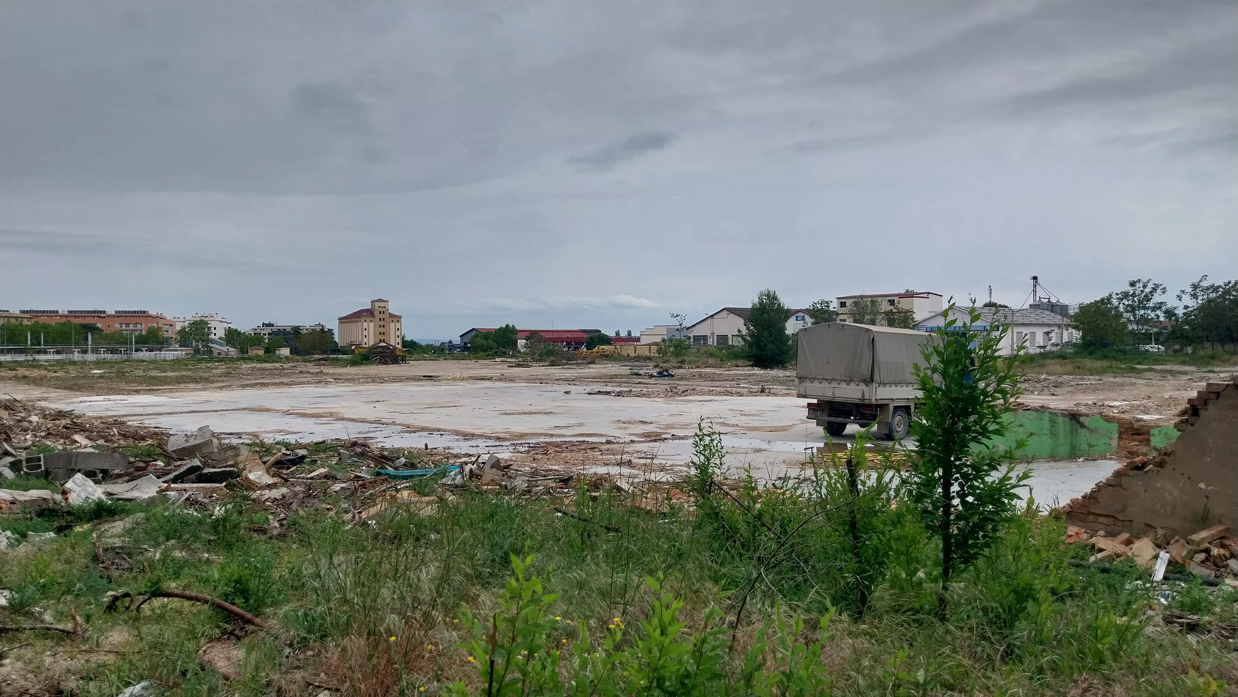 La construcción en el polígono de las Harineras hace "prioritaria" para Verdes Equo la conexión entre la calle Teruel y la avenida Juan XXIII.