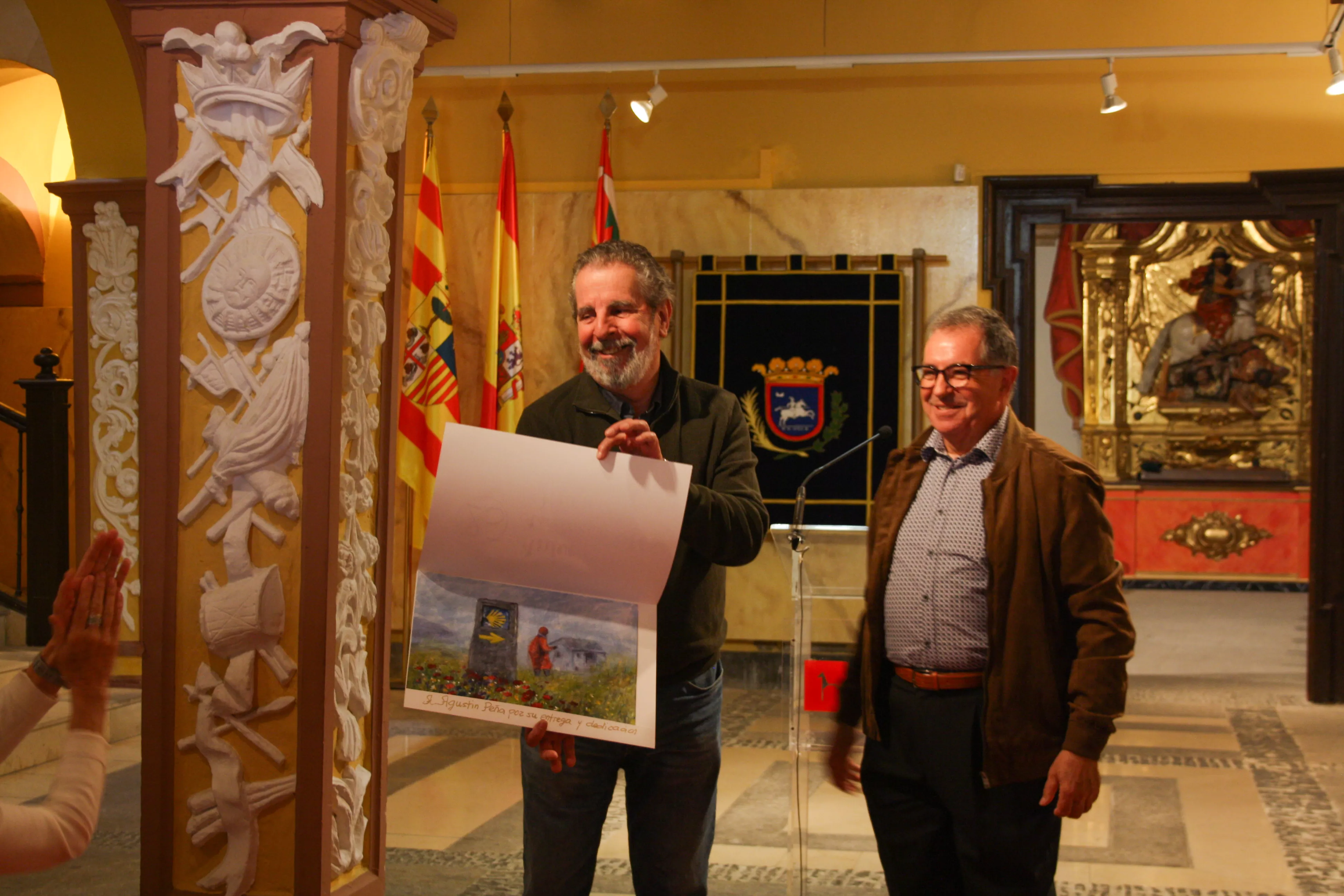 Bodas de plata de la Asociación Oscense Camino de Santiago. Foto  Meli Armoa 