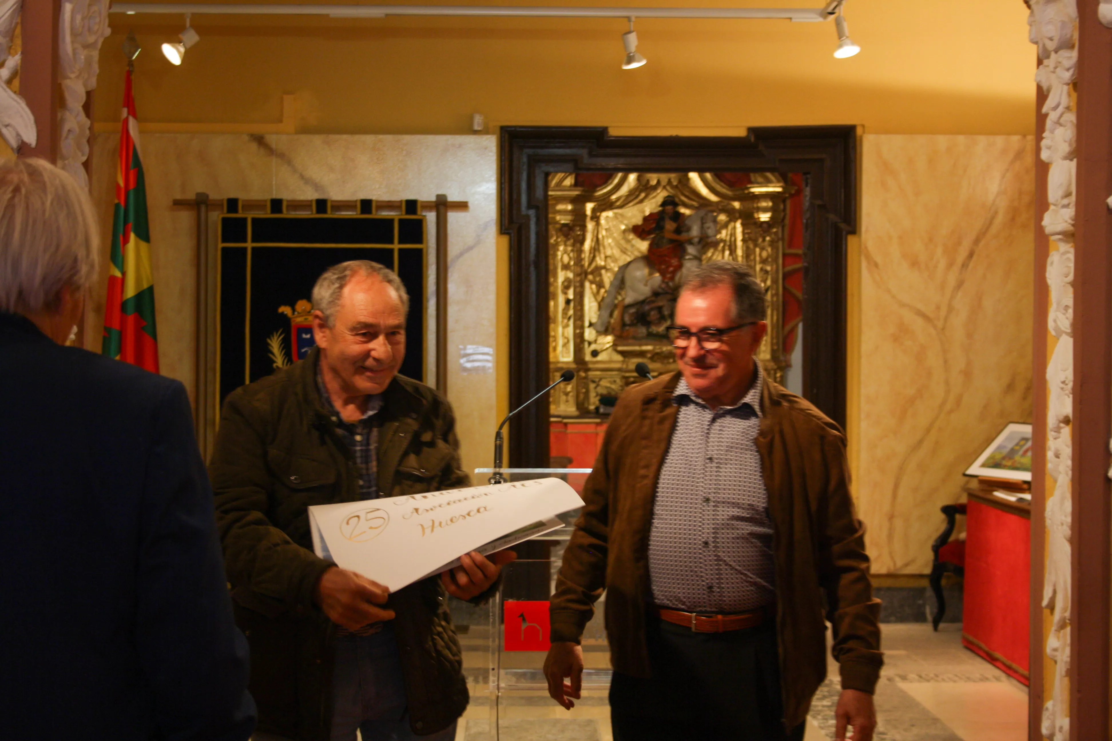 Bodas de plata de la Asociación Oscense Camino de Santiago. Foto  Meli Armoa 