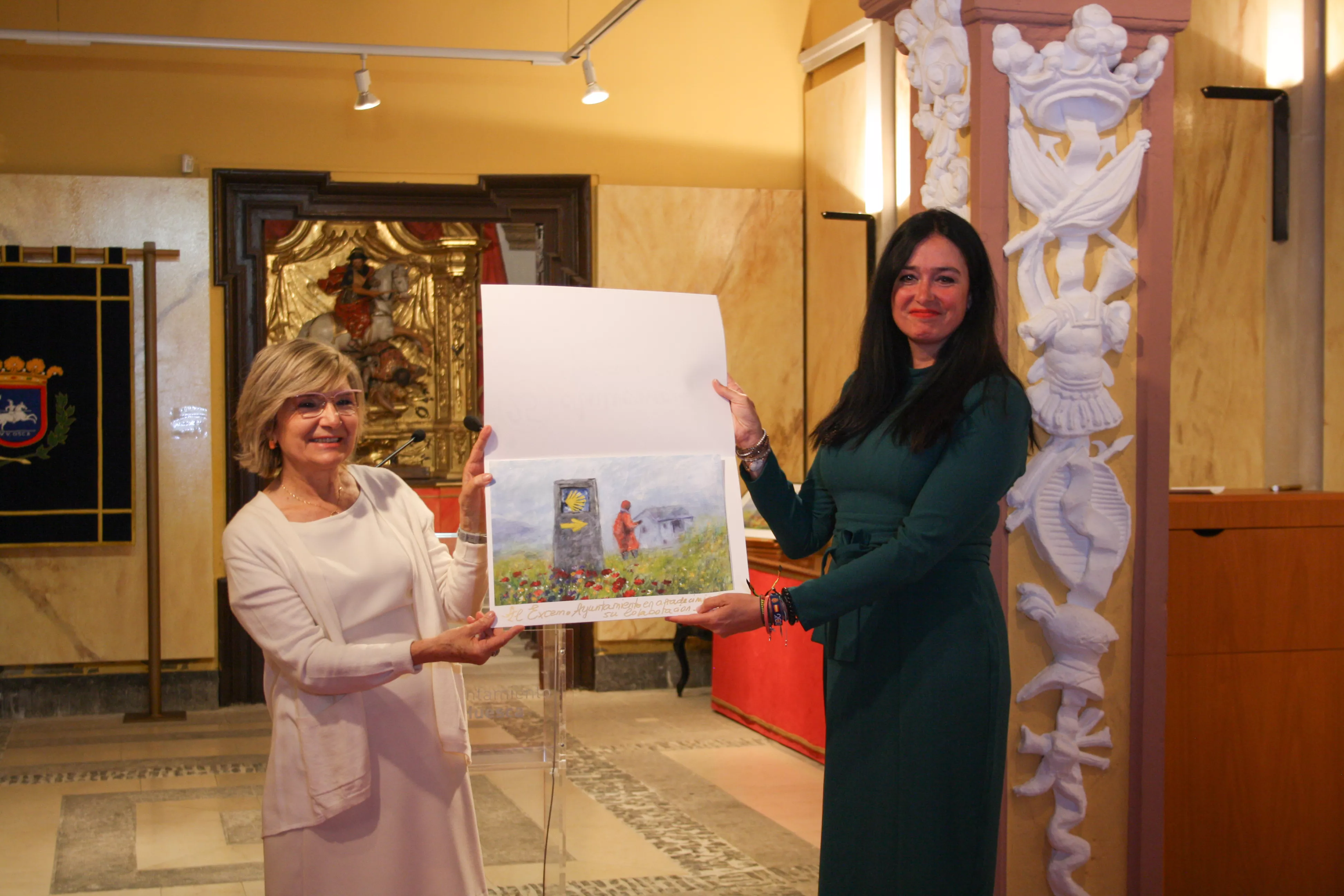 Bodas de plata de la Asociación Oscense Camino de Santiago. Foto  Meli Armoa 