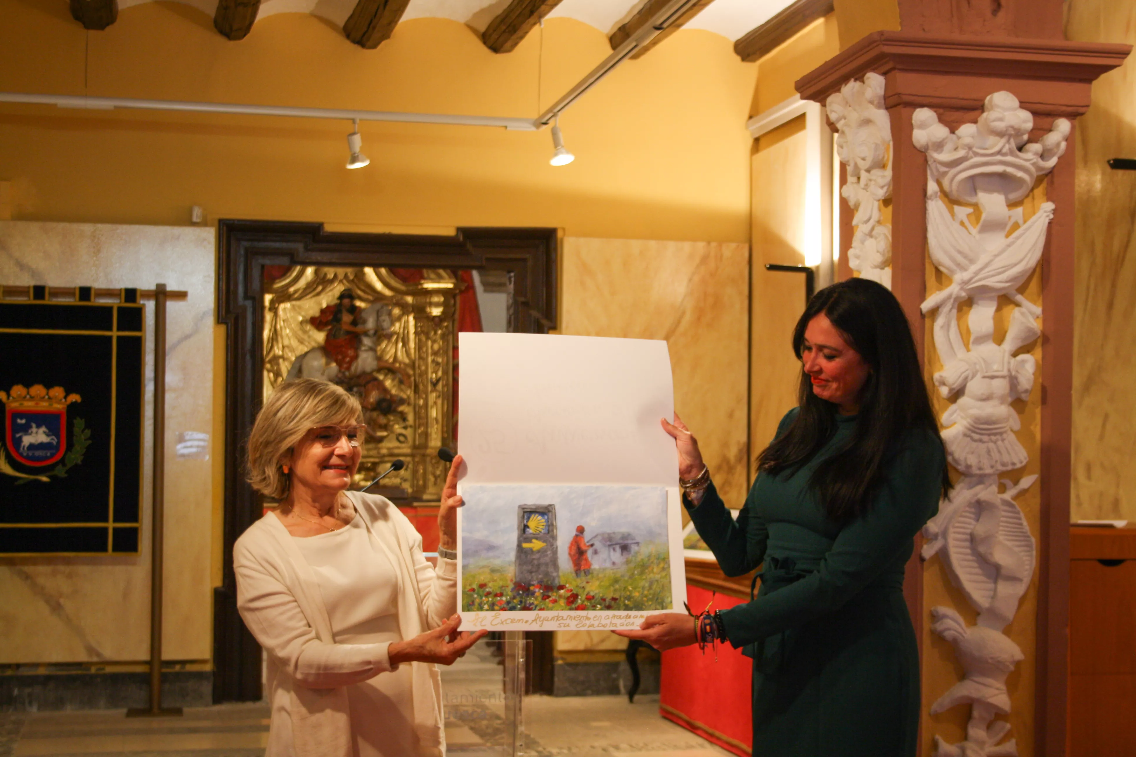 Bodas de plata de la Asociación Oscense Camino de Santiago. Foto  Meli Armoa 