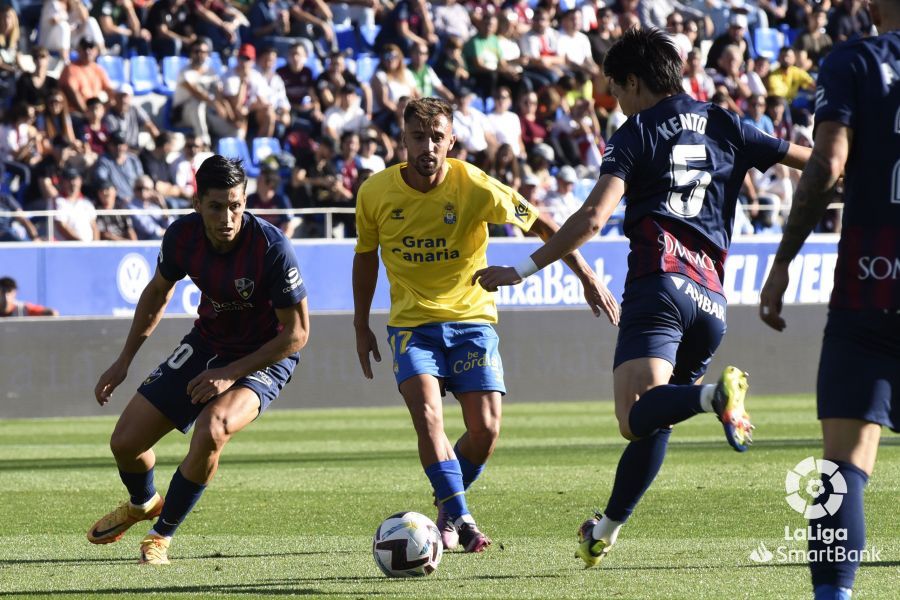 Imágenes del Huesca Las Palmas. Foto La Liga 