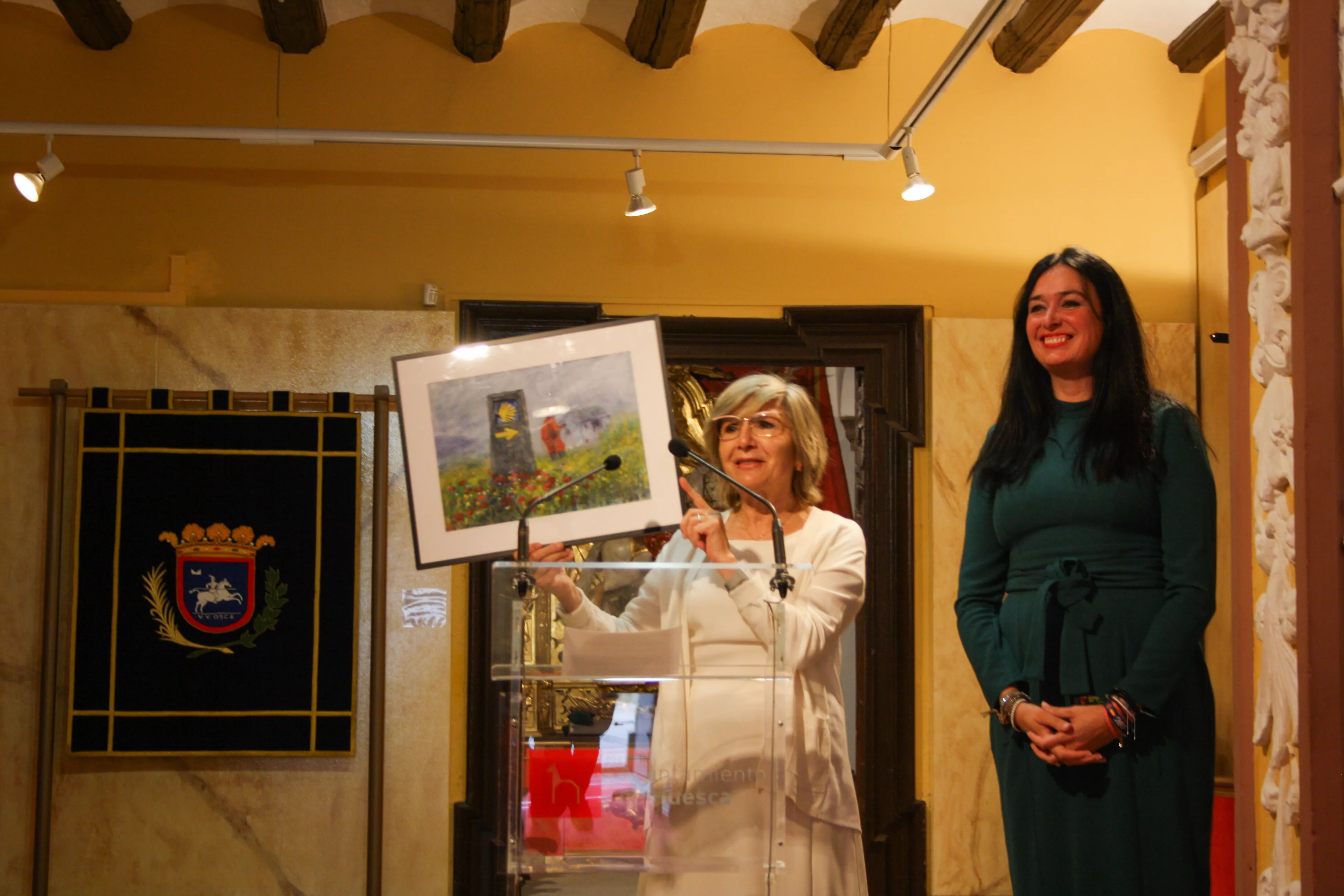 Bodas de plata de la Asociación Oscense Camino de Santiago. Foto  Meli Armoa 