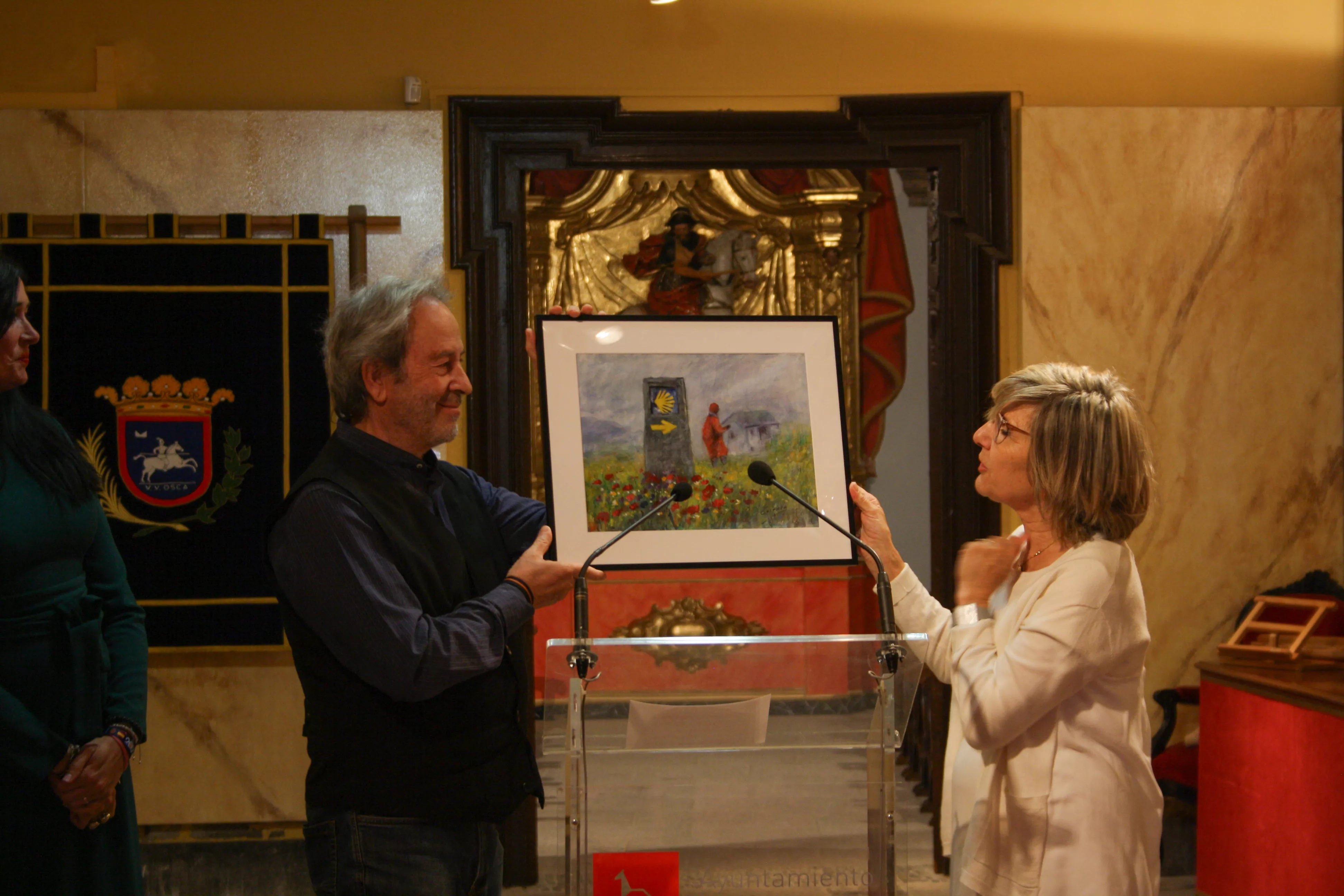 Bodas de plata de la Asociación Oscense Camino de Santiago. Foto  Meli Armoa 