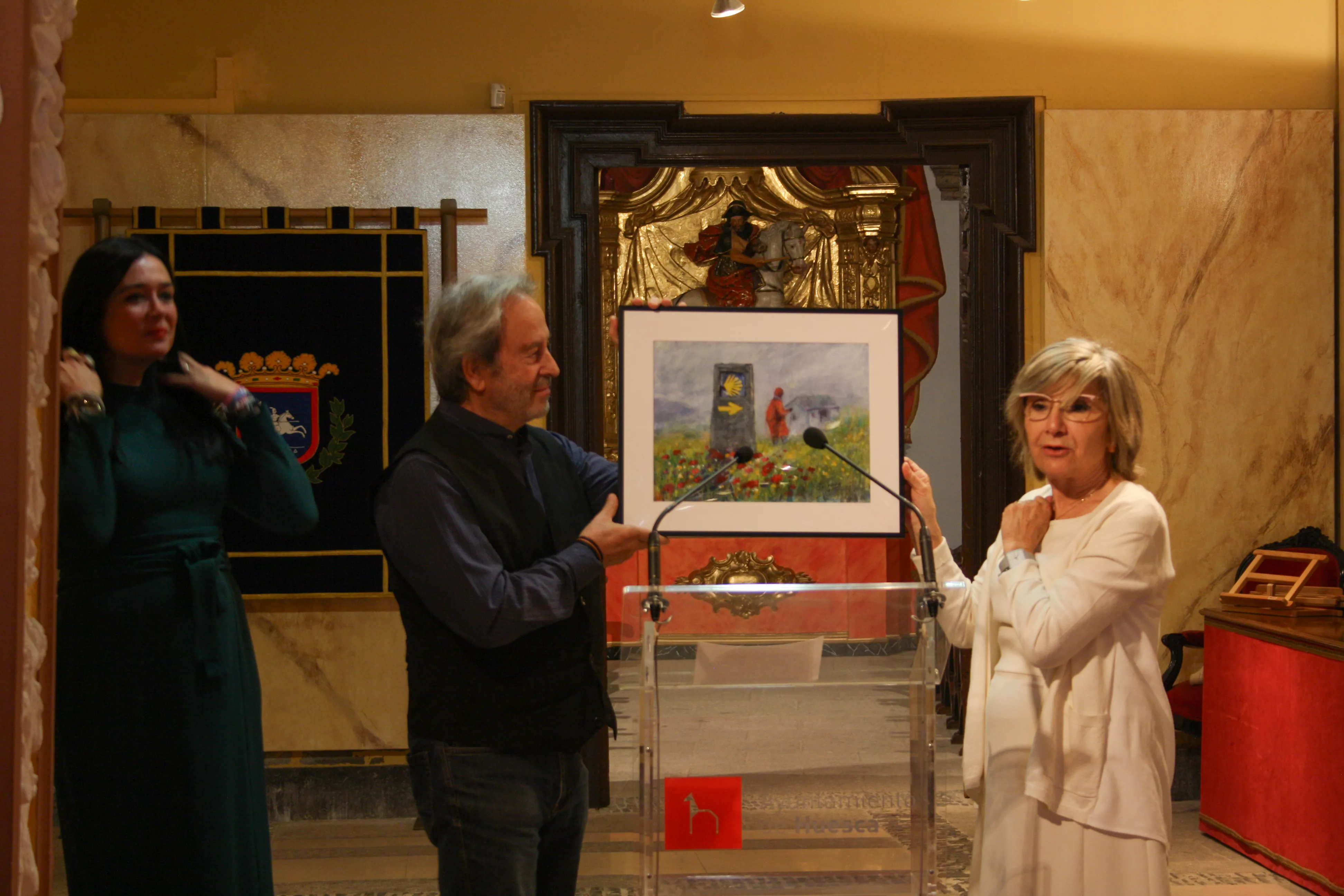 Bodas de plata de la Asociación Oscense Camino de Santiago. Foto  Meli Armoa 