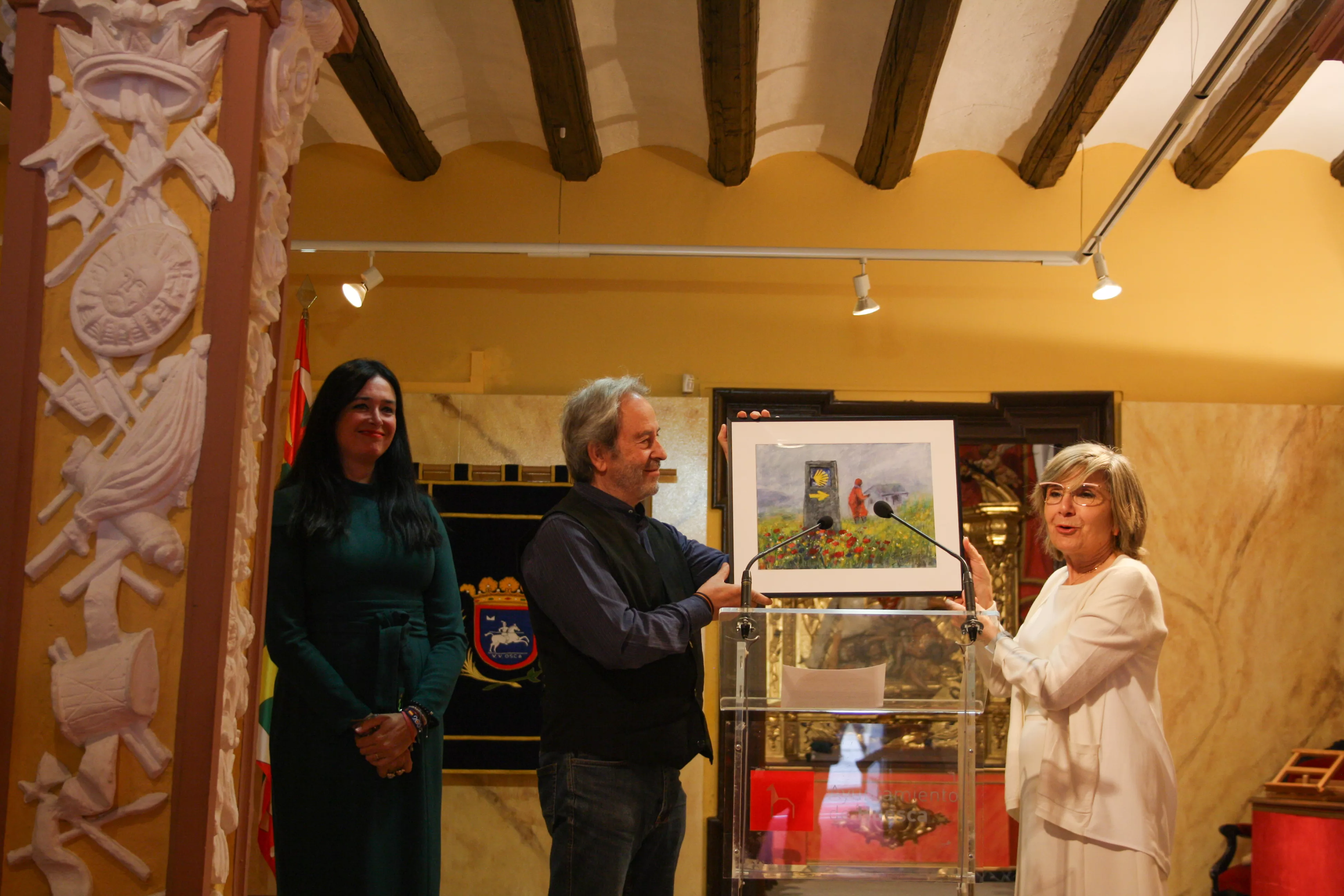 Bodas de plata de la Asociación Oscense Camino de Santiago. Foto  Meli Armoa 