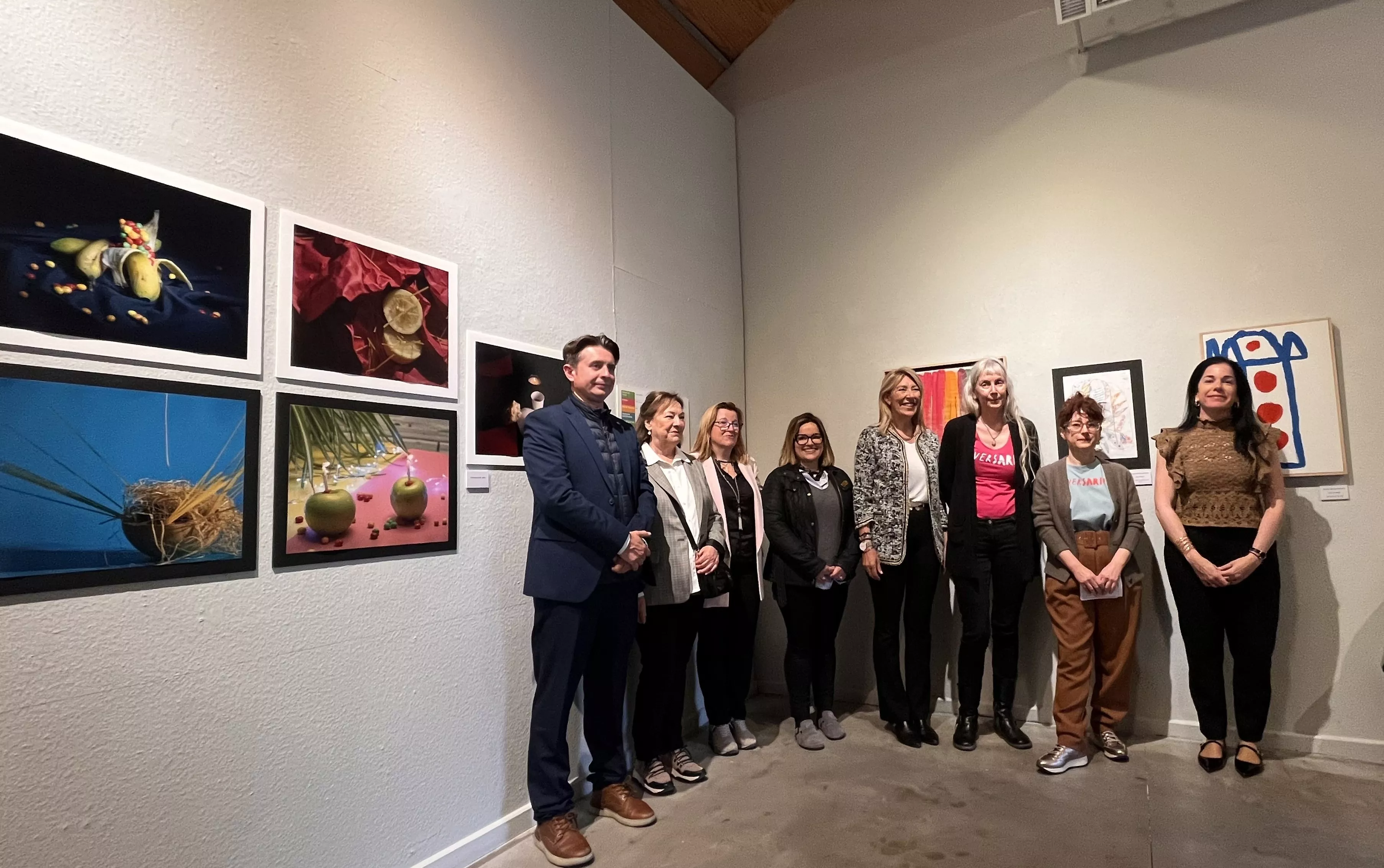 Inauguración de la exposición de las obras presentadas a Diversario 2024. Foto Mercedes Manterola