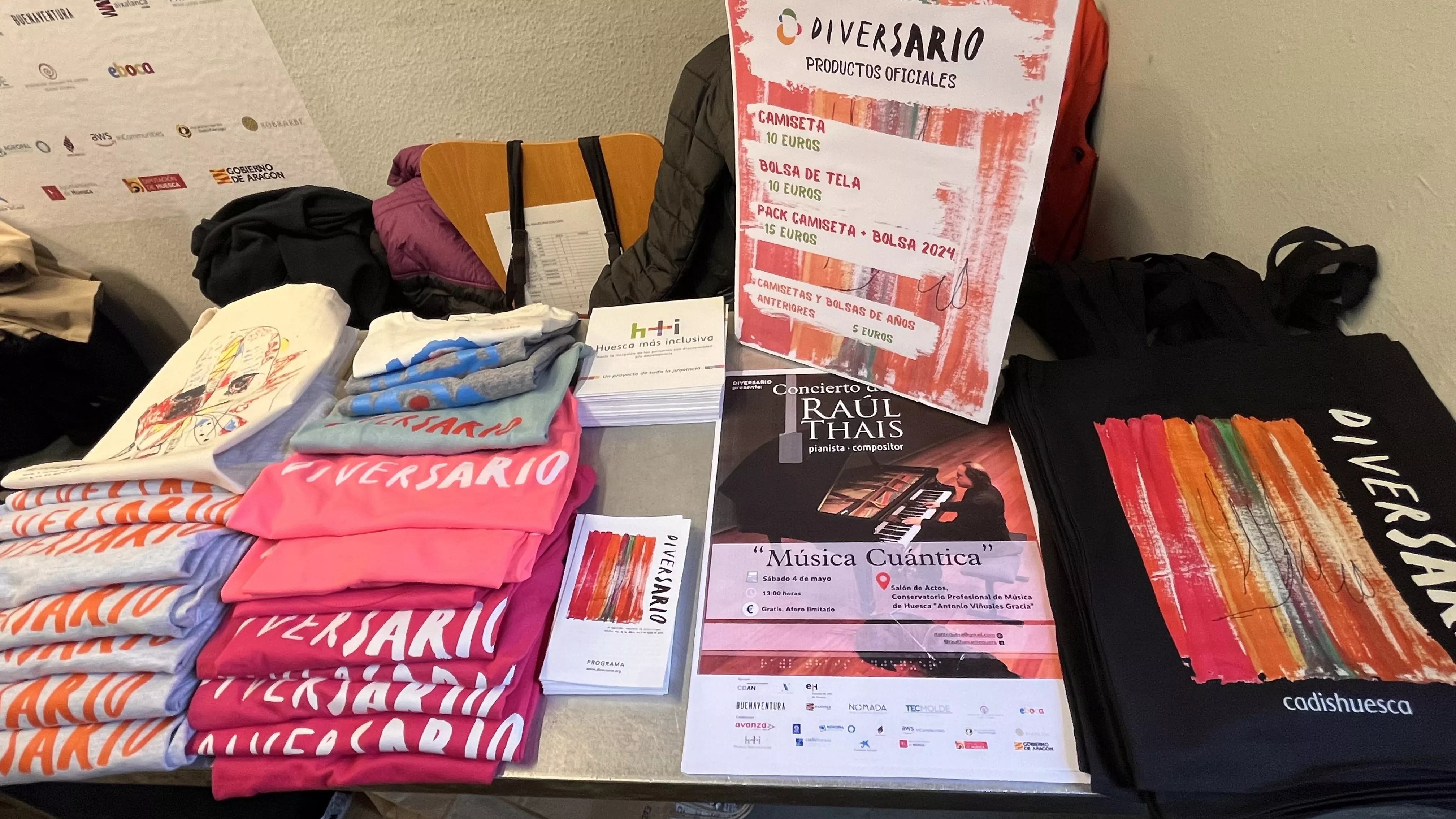 Inauguración de la exposición de las obras presentadas a Diversario 2024. Foto Mercedes Manterola