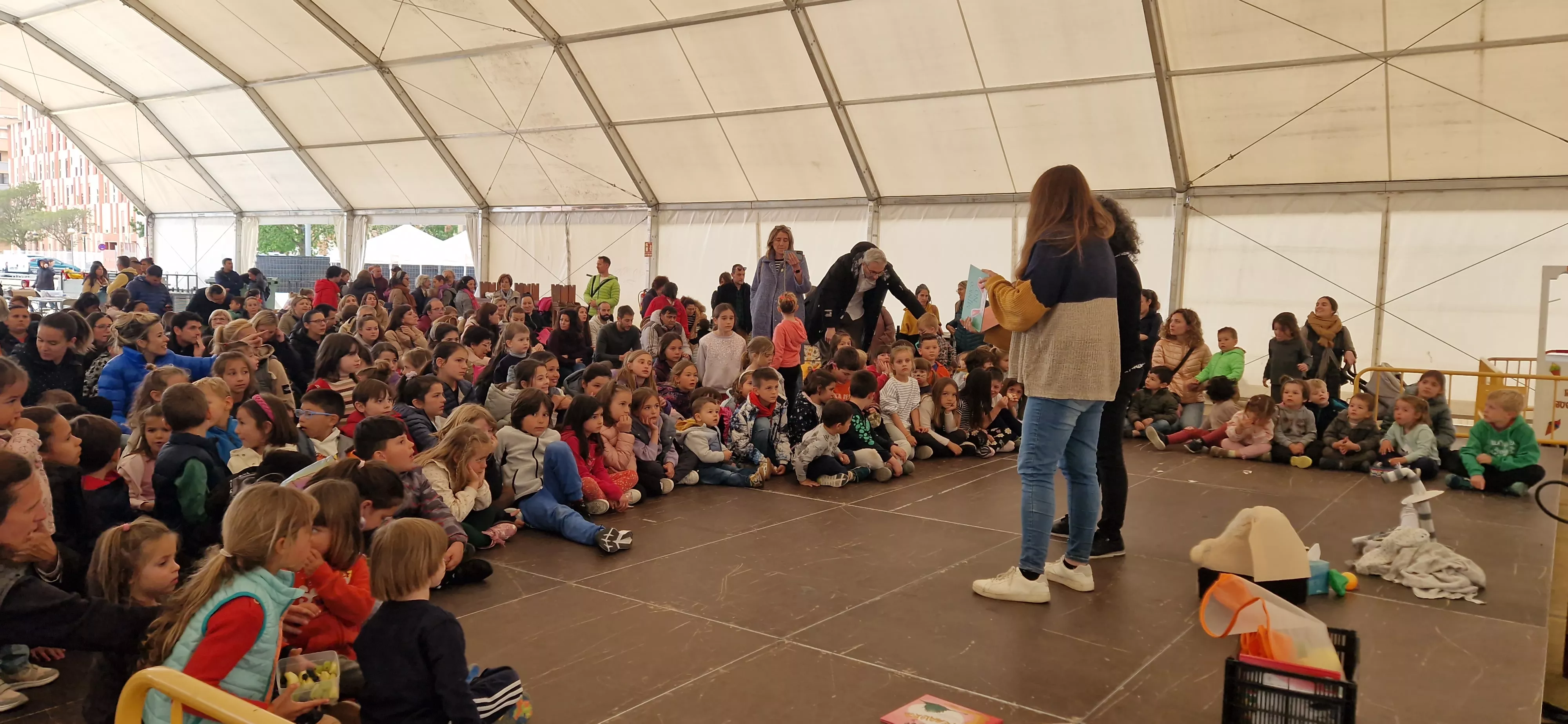 Imagen de archivo de la Fiesta de la Escuela Pública celebrada en 2024. Foto Myriam Martínez 
