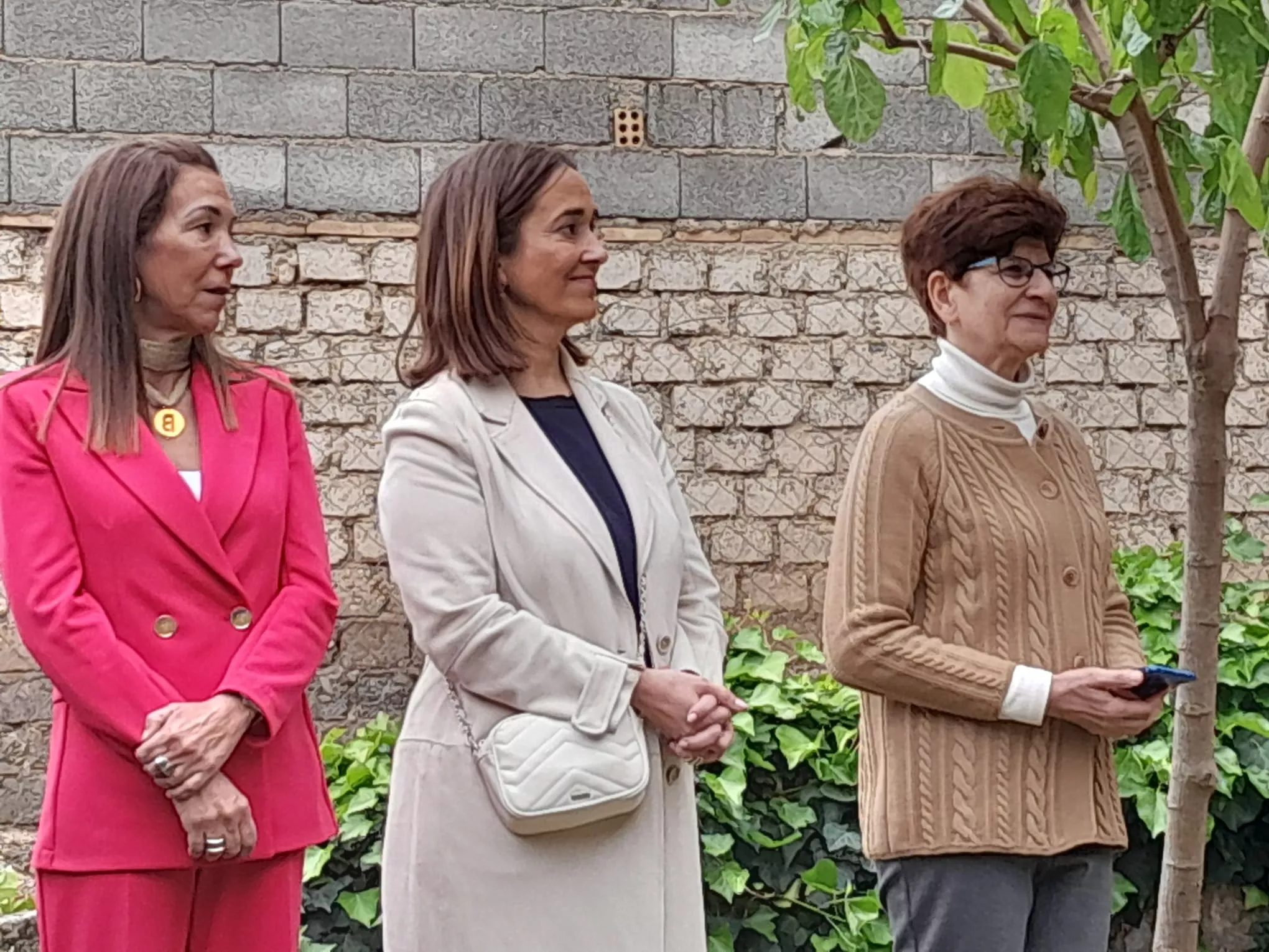 Inauguración del "Dado de la paz" en Bolea del Colegio Virgen de la Soledad.