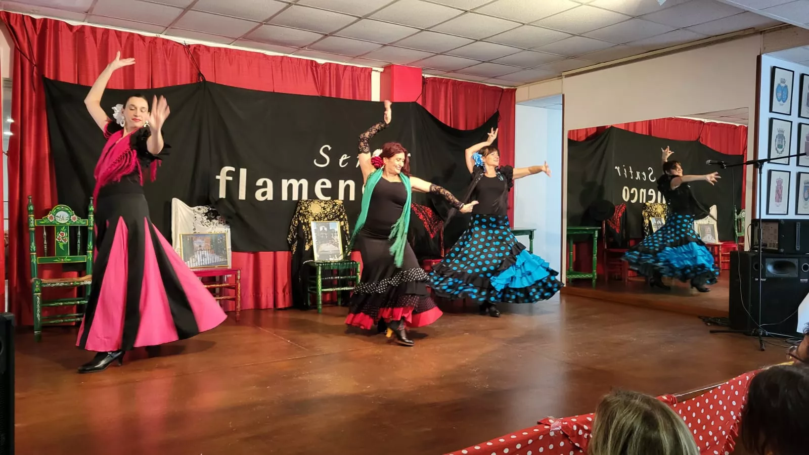 Actuación de Sentir Flamenco de Barbastro en la Casa de Andalucía Actuación de Sentir Flamenco de Barbastro en la Casa de Andalucía