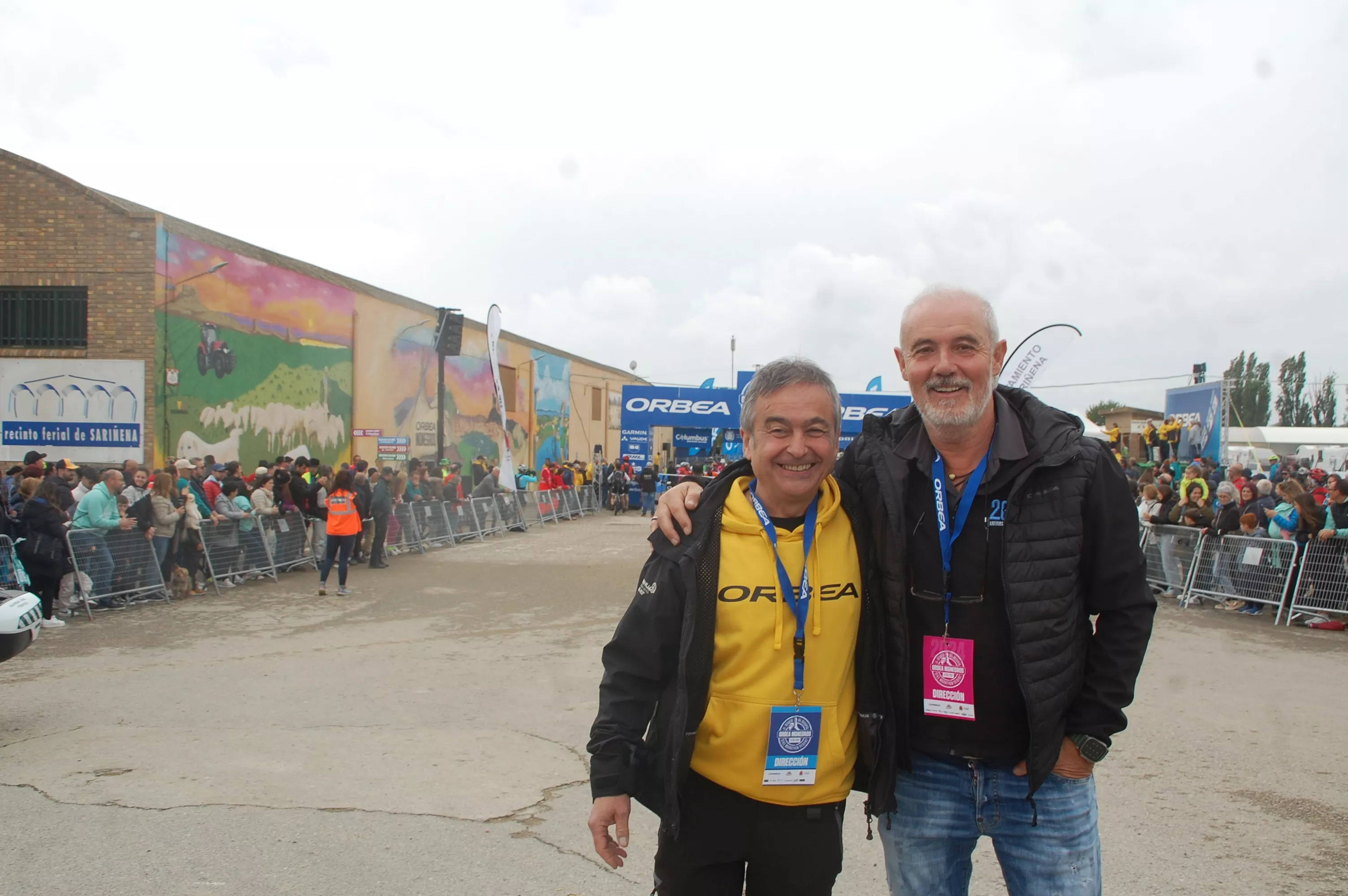 Gerente y director de la Orbea Monegros, Juan Carlos Nájera.