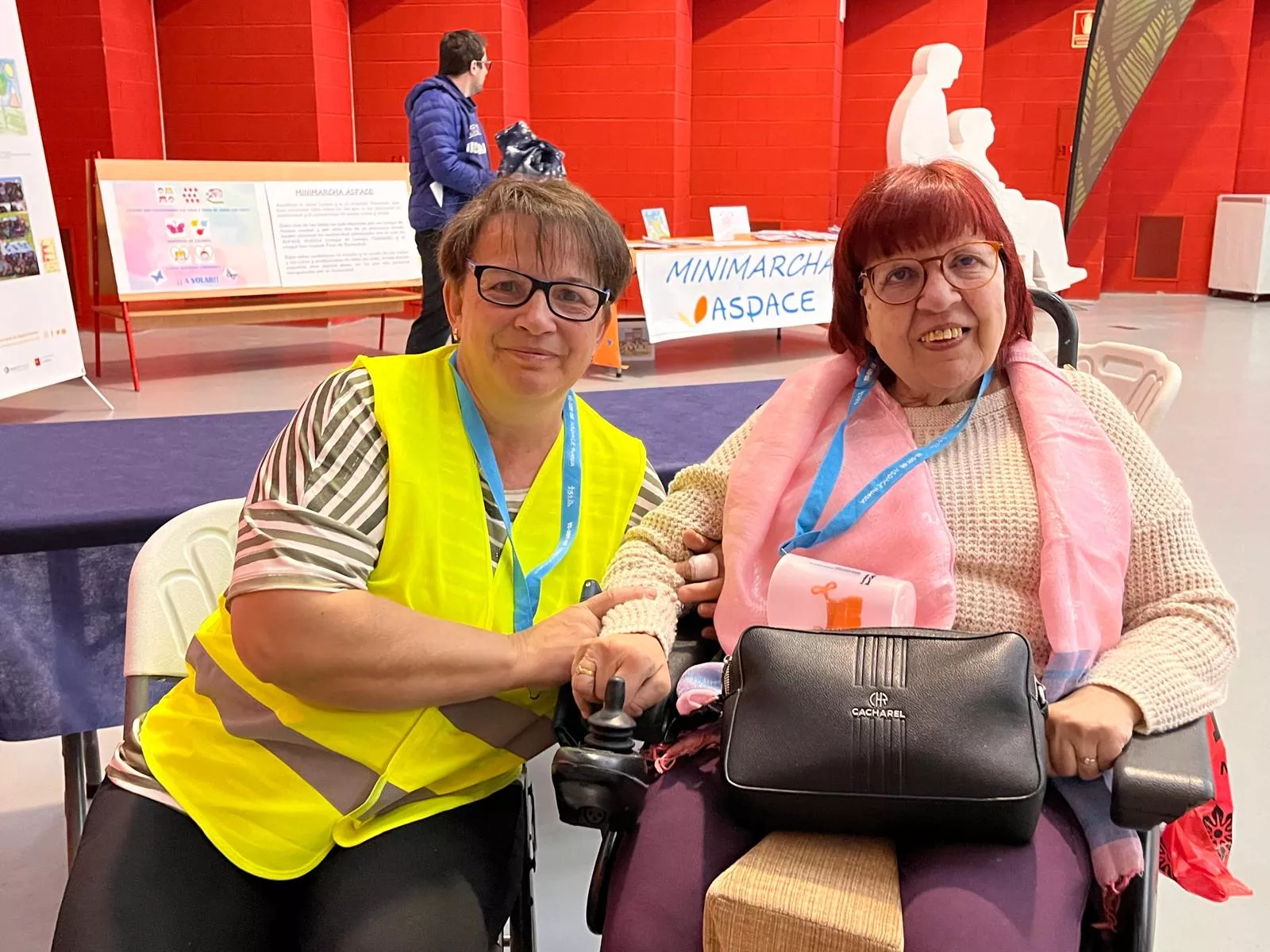 Premarcha Aspace 2024 en el Palacio de Congresos de Huesca. Foto Mercedes Manterola