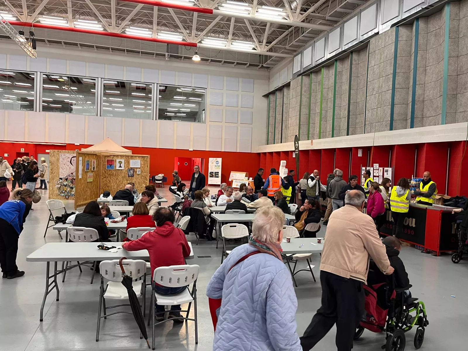 Premarcha Aspace 2024 en el Palacio de Congresos de Huesca. Foto Mercedes Manterola