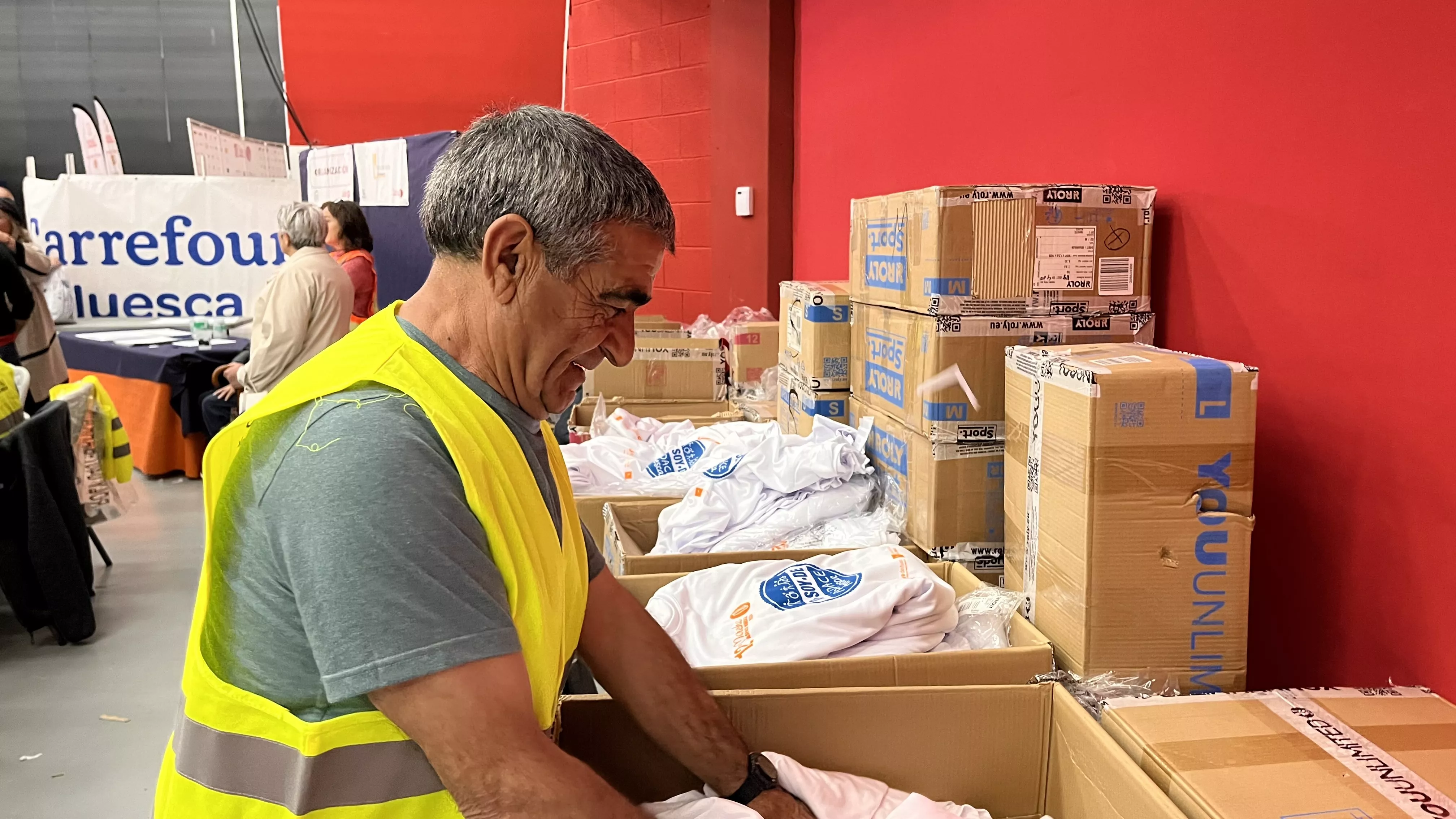 Premarcha Aspace 2024 en el Palacio de Congresos de Huesca. Foto Mercedes Manterola