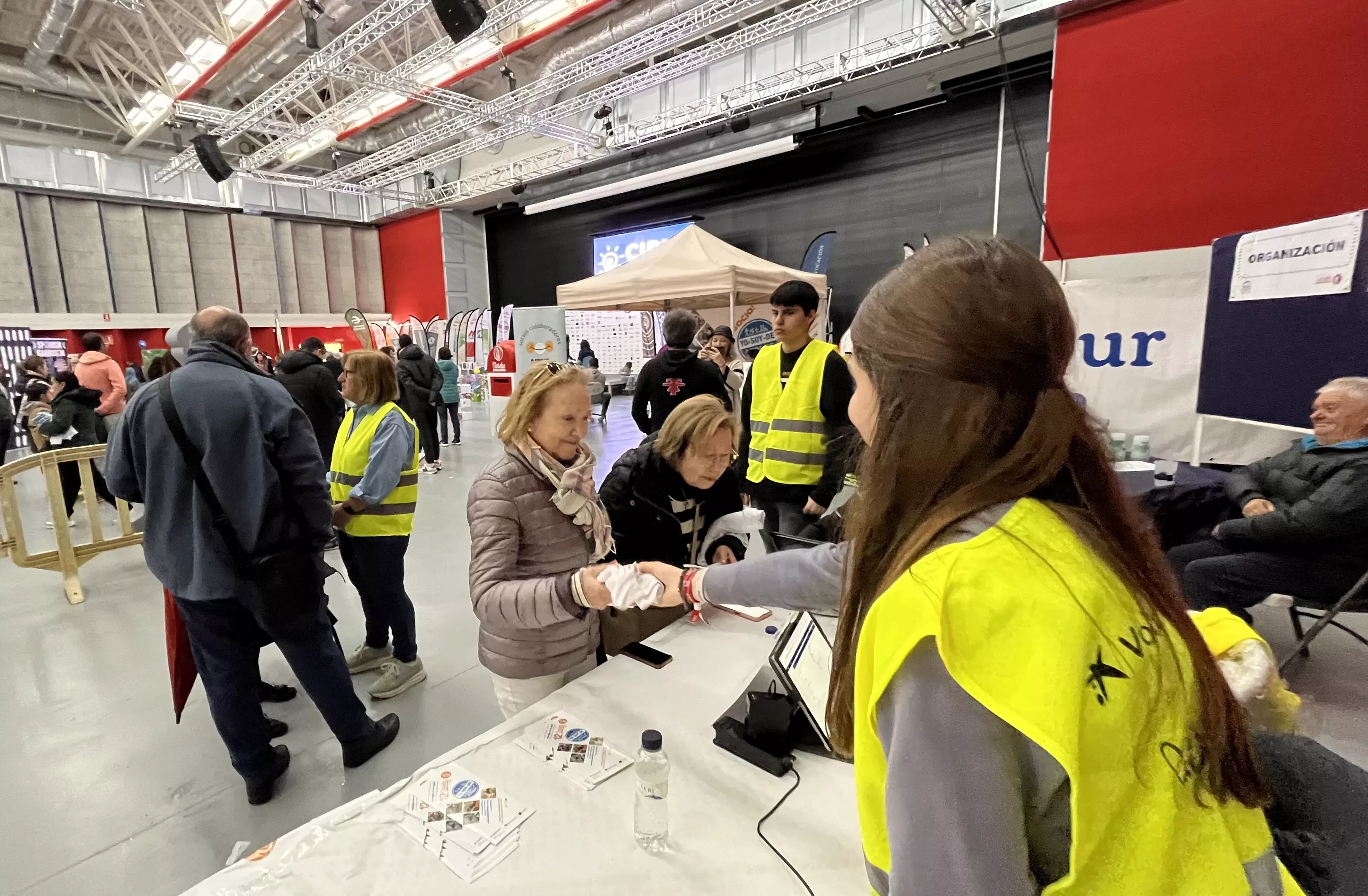 Premarcha Aspace 2024 en el Palacio de Congresos de Huesca. Foto Mercedes Manterola