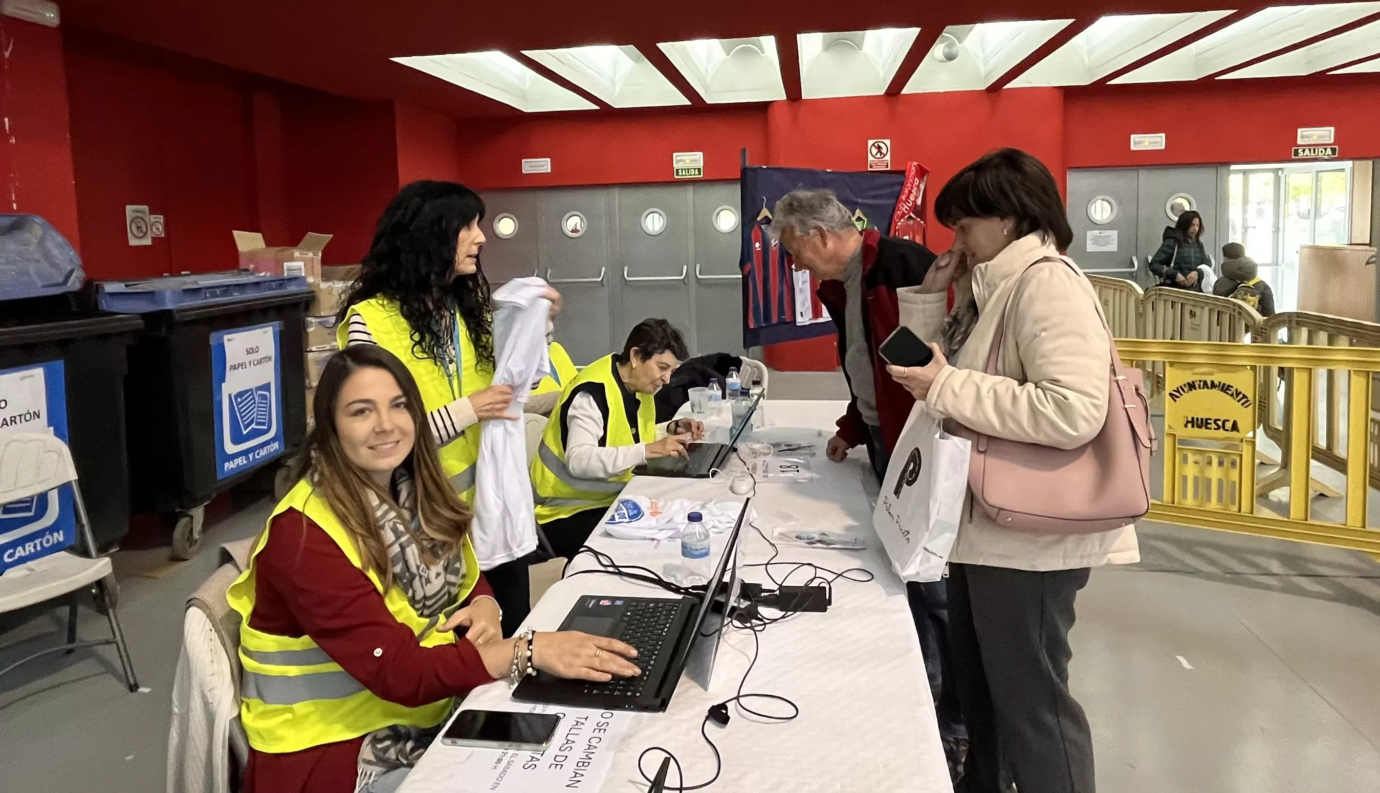 Premarcha Aspace 2024 en el Palacio de Congresos de Huesca. Foto Mercedes Manterola