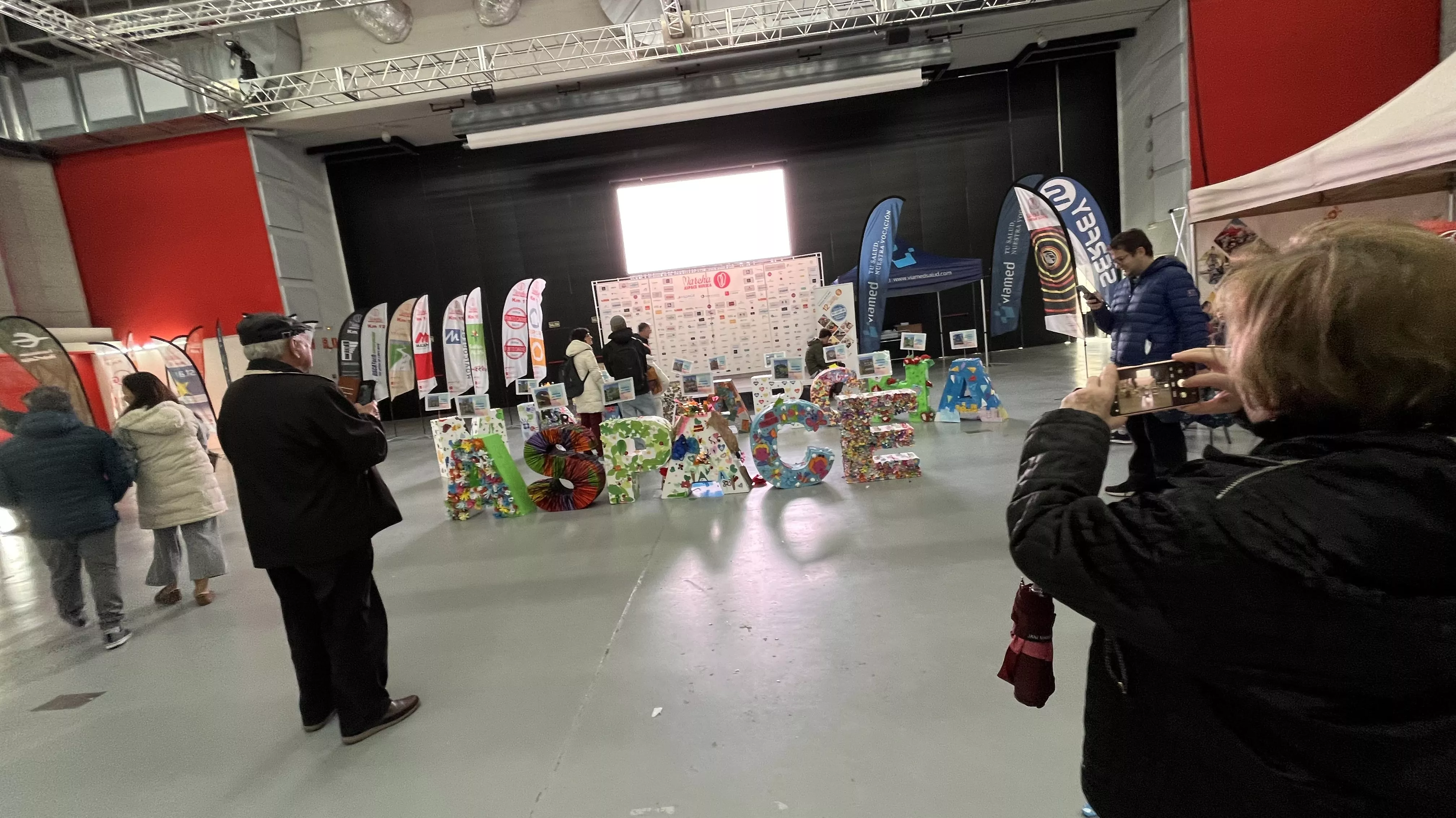 Premarcha Aspace 2024 en el Palacio de Congresos de Huesca. Foto Mercedes Manterola