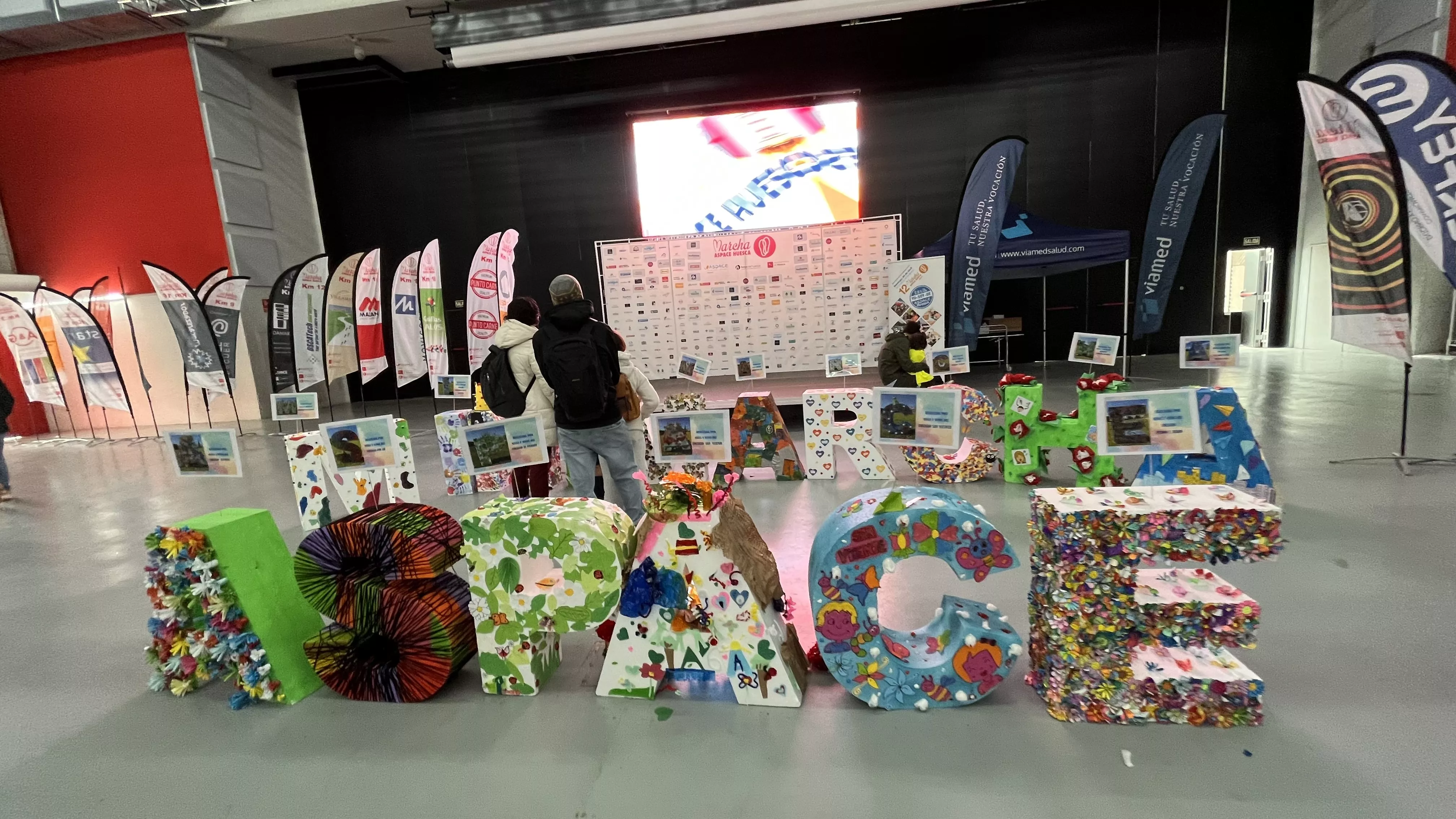 Premarcha Aspace 2024 en el Palacio de Congresos de Huesca. Foto Mercedes Manterola