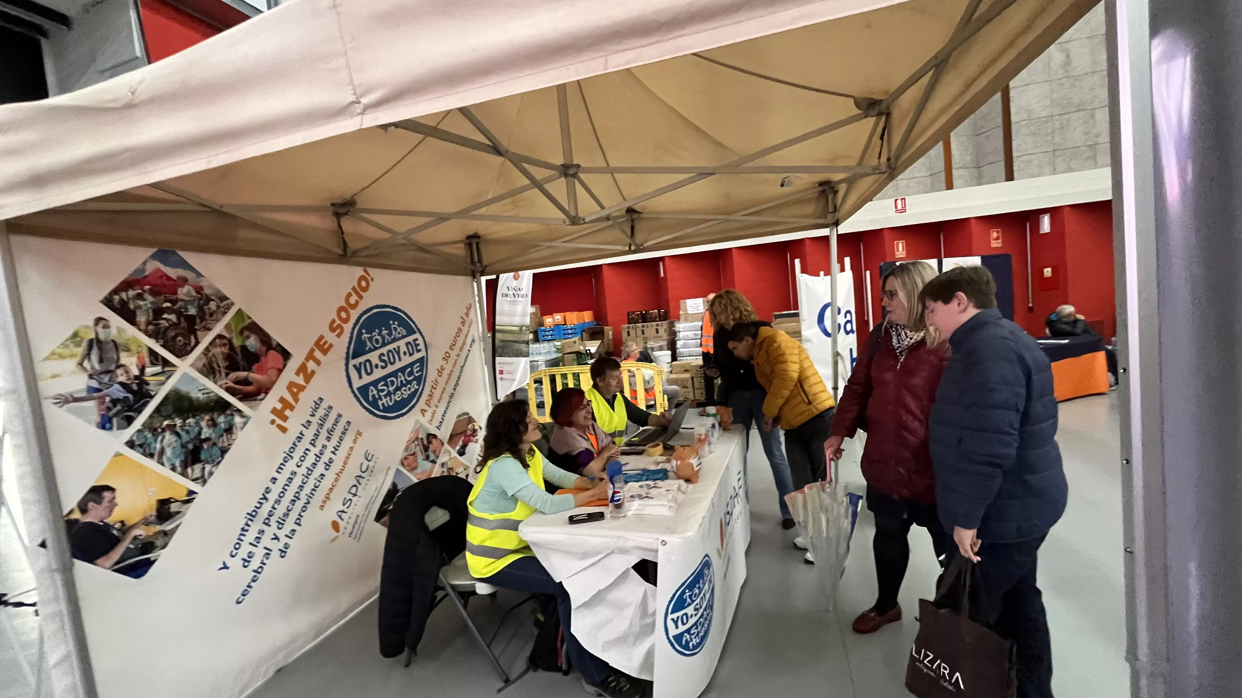 Premarcha Aspace 2024 en el Palacio de Congresos de Huesca. Foto Mercedes Manterola