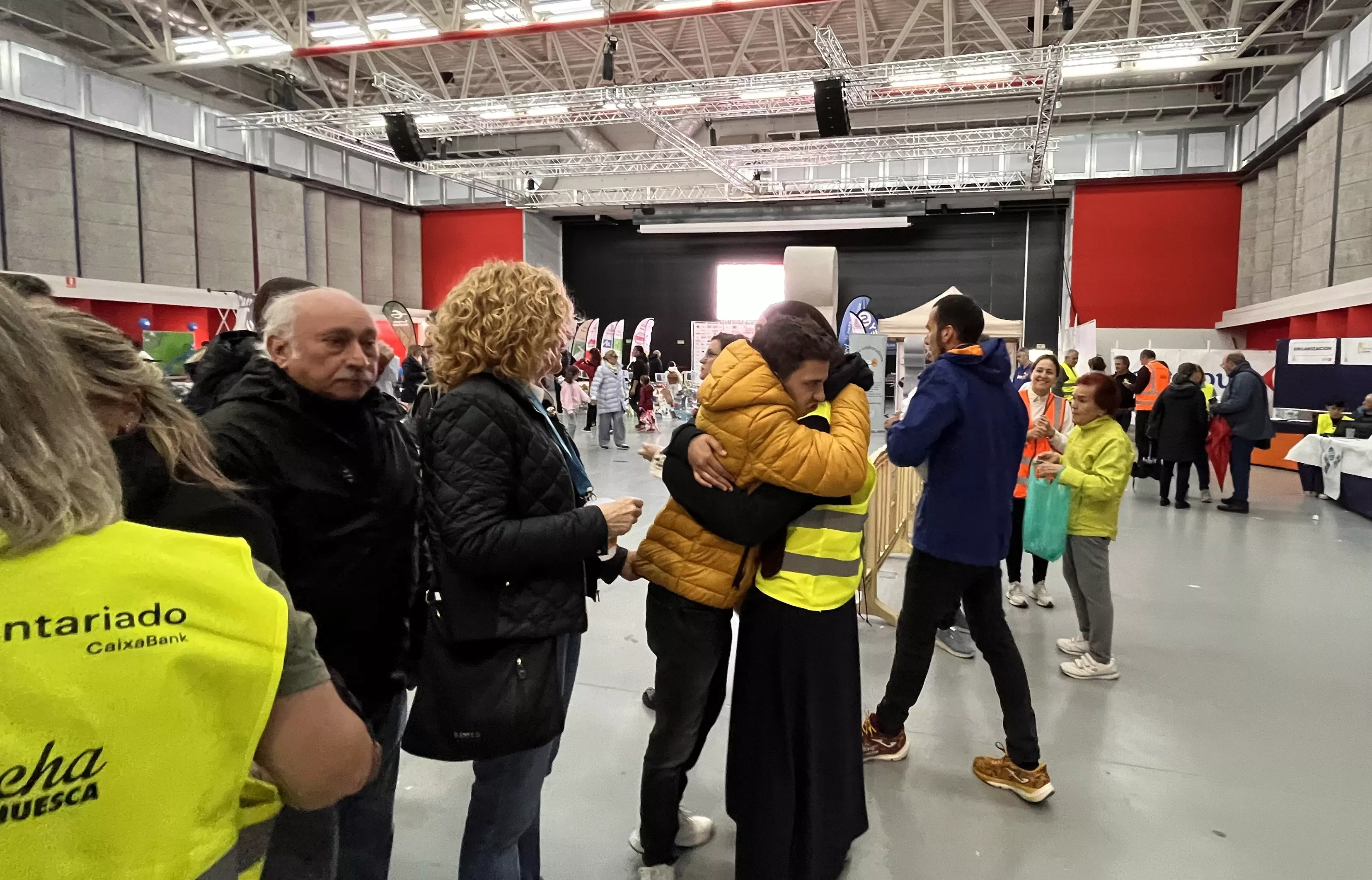 Premarcha Aspace 2024 en el Palacio de Congresos de Huesca. Foto Mercedes Manterola
