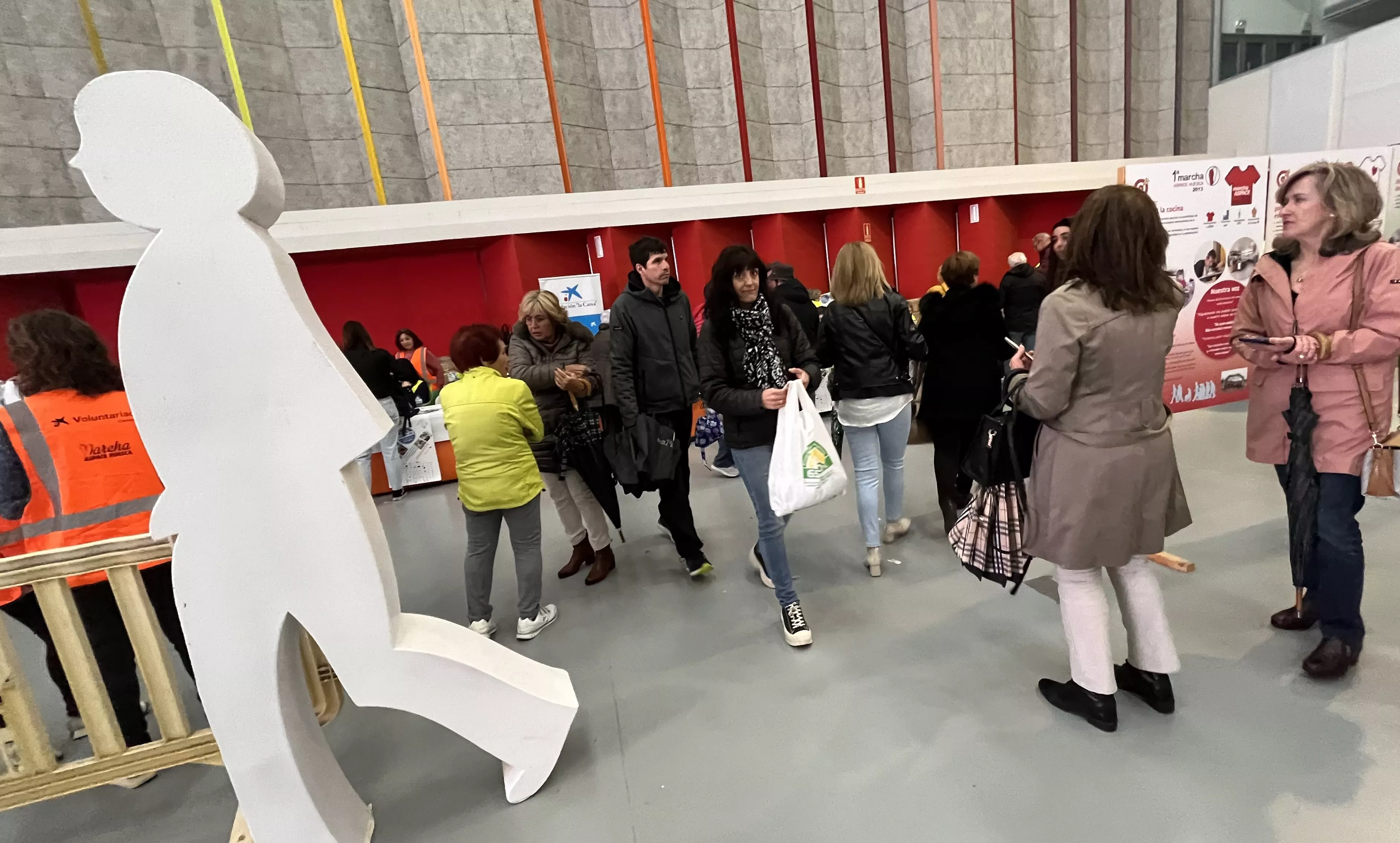 Premarcha Aspace 2024 en el Palacio de Congresos de Huesca. Foto Mercedes Manterola