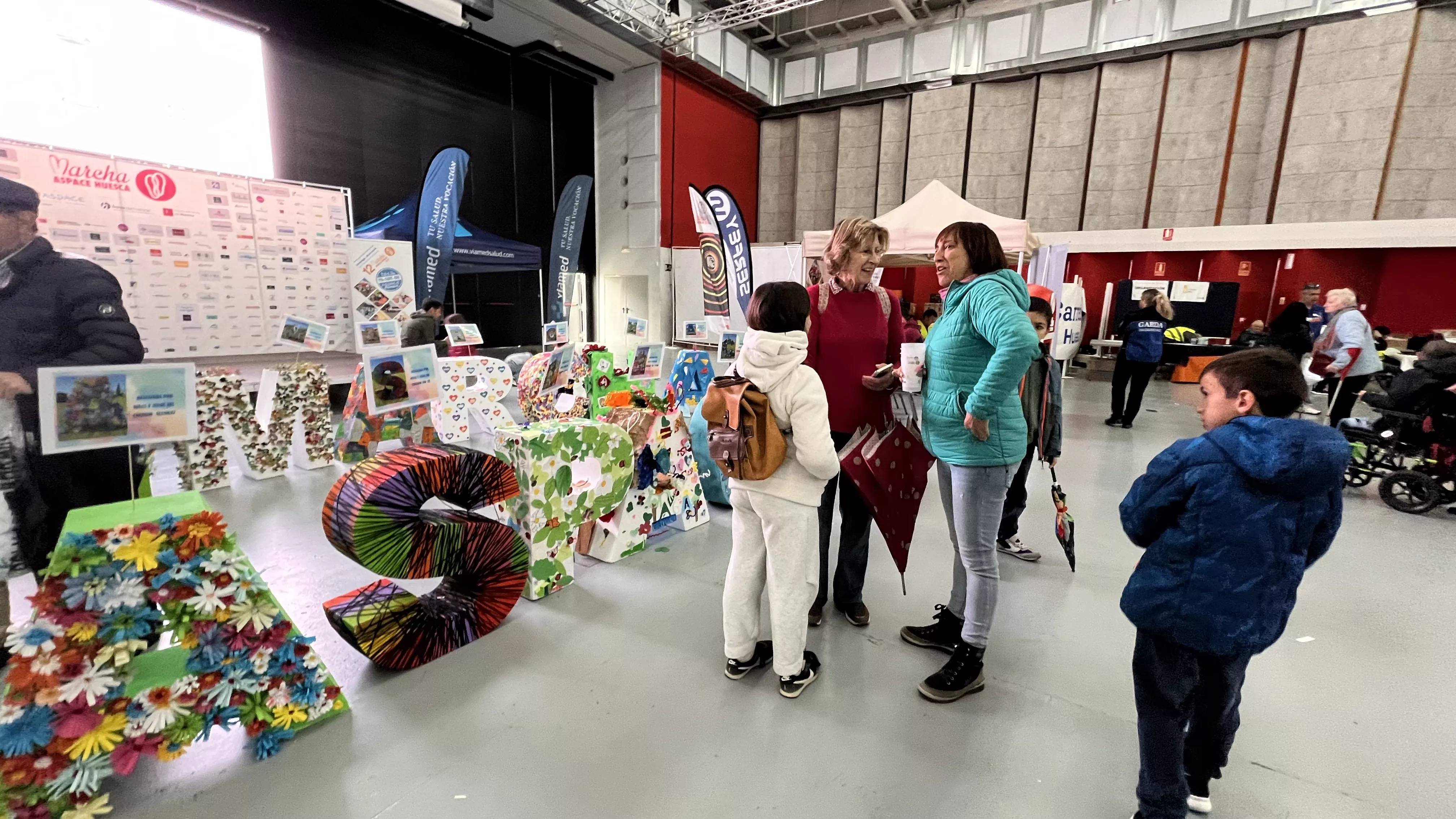 Premarcha Aspace 2024 en el Palacio de Congresos de Huesca. Foto Mercedes Manterola