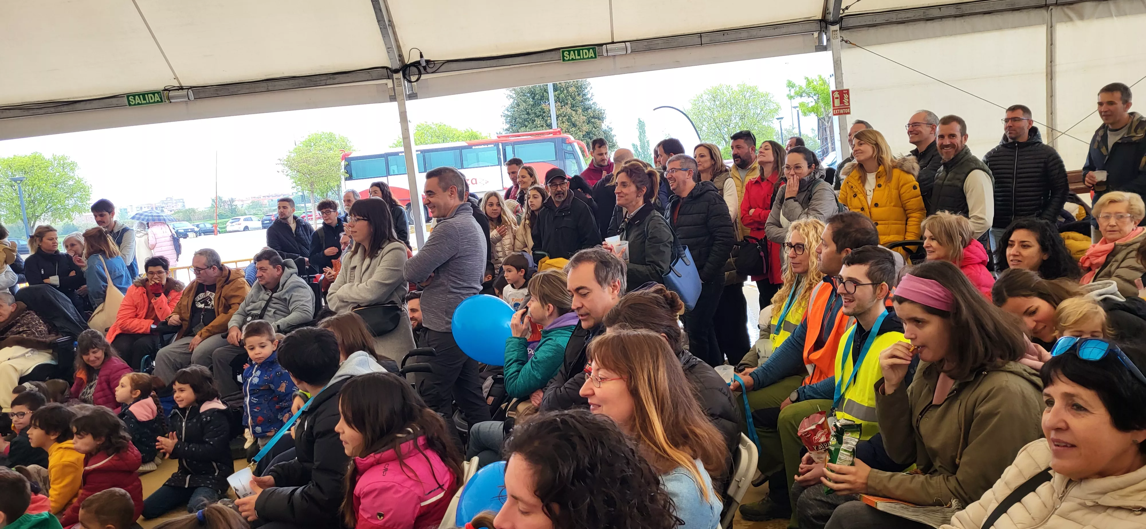 Premarcha Aspace 2024 en el Palacio de Congresos de Huesca. Foto Mercedes Manterola