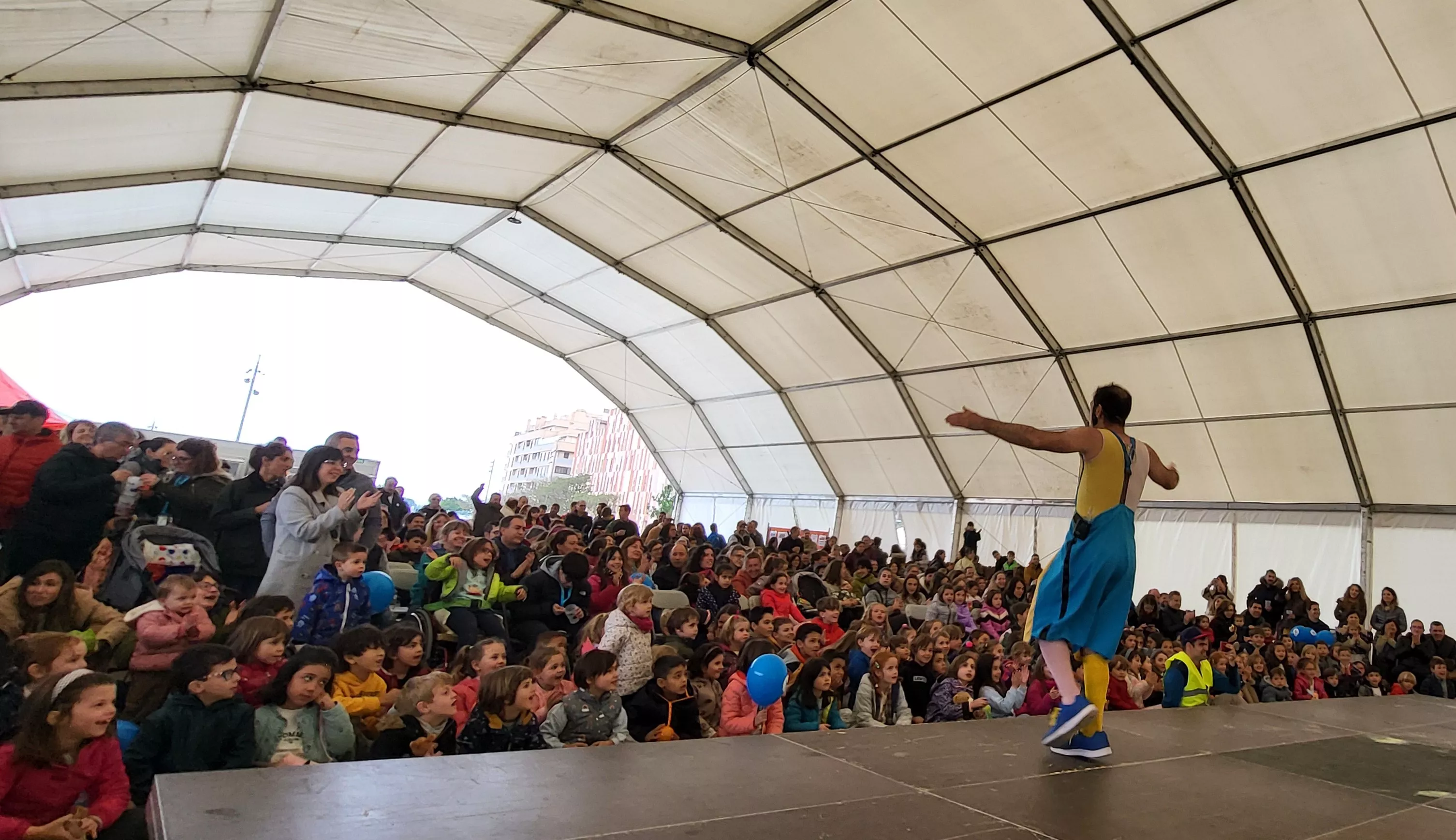 Premarcha Aspace 2024 en el Palacio de Congresos de Huesca. Foto Mercedes Manterola