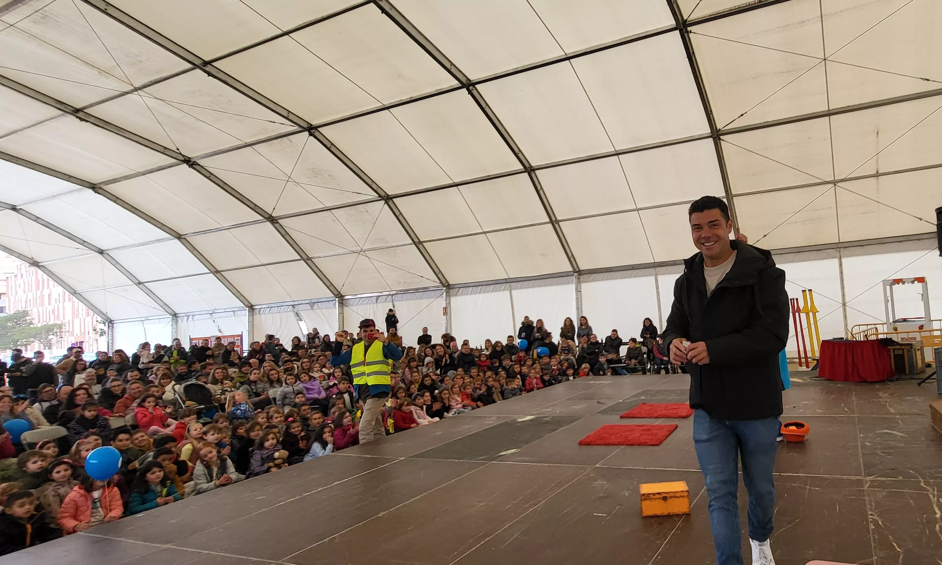 Premarcha Aspace 2024 en el Palacio de Congresos de Huesca. Foto Mercedes Manterola