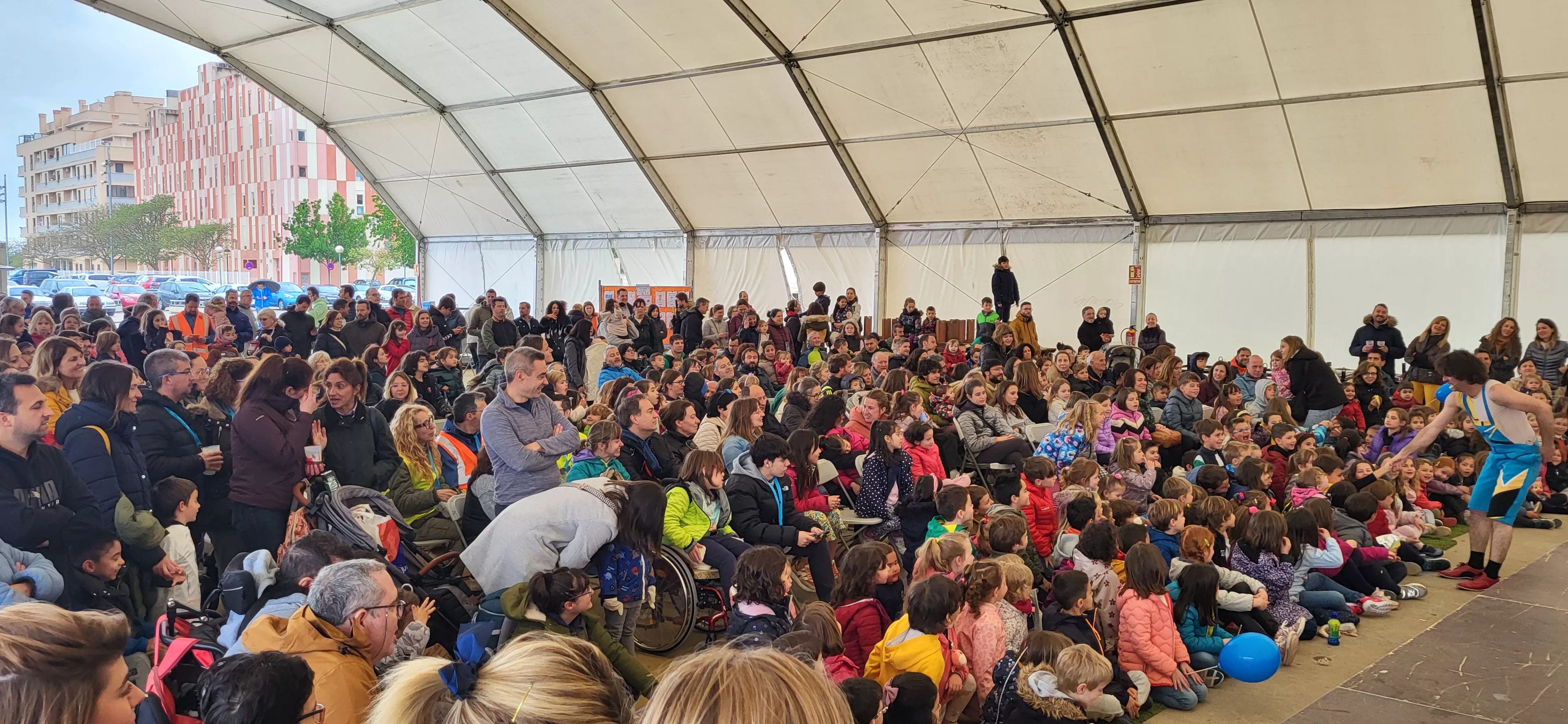 Premarcha Aspace 2024 en el Palacio de Congresos de Huesca. Foto Mercedes Manterola