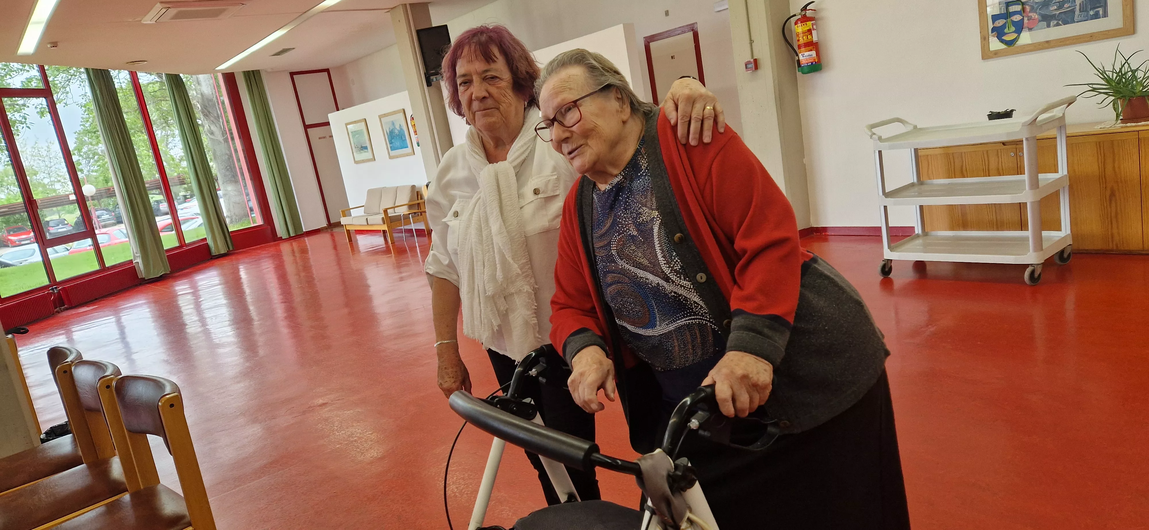 Isabel Arilla y Amalia Ultra. Foto Myriam Martínez