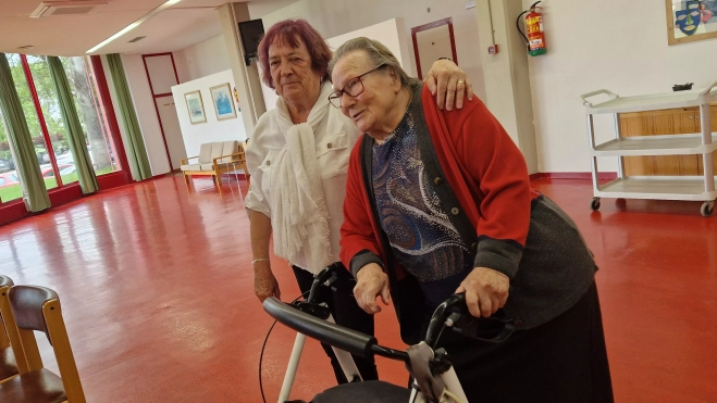 Isabel Arilla y Amalia Ultra. Foto Myriam Martínez