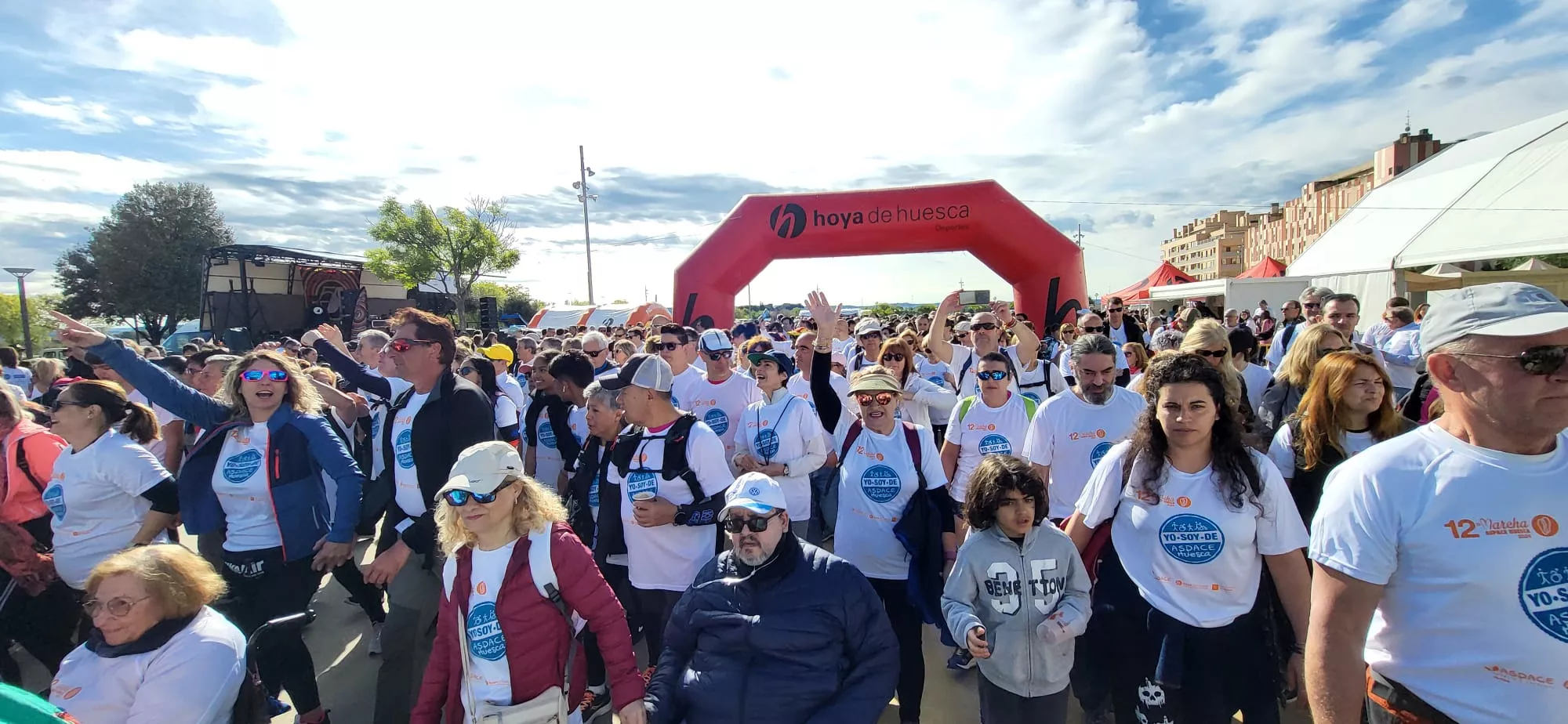12 Marcha Aspace Huesca. Foto Mercedes Manterola.