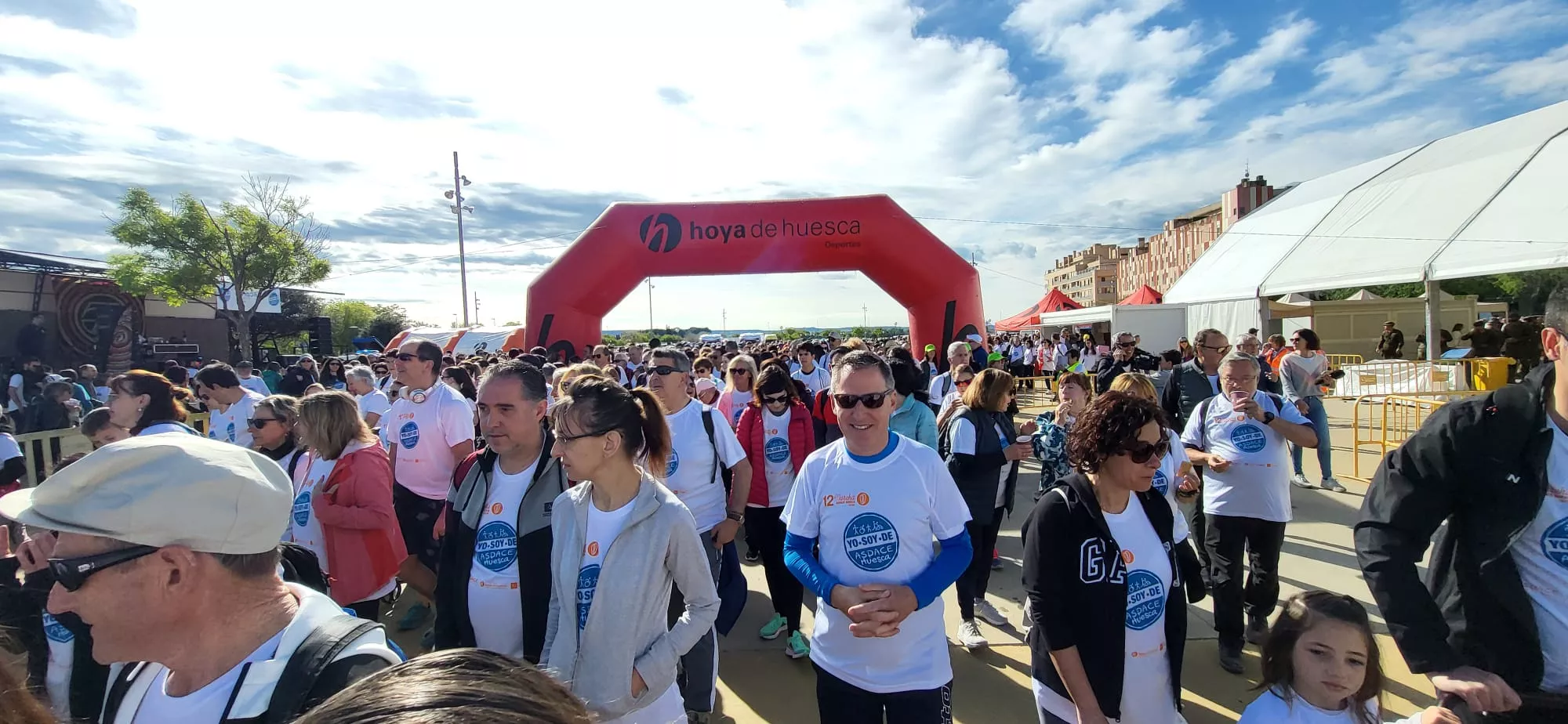 12 Marcha Aspace Huesca. Foto Mercedes Manterola.