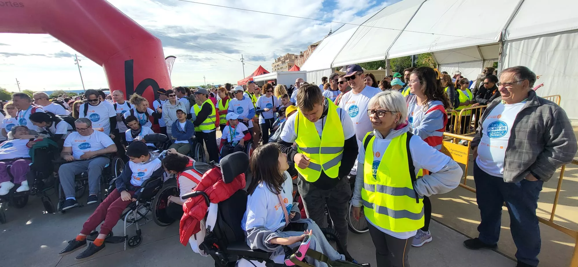 12 Marcha Aspace Huesca. Foto Mercedes Manterola.