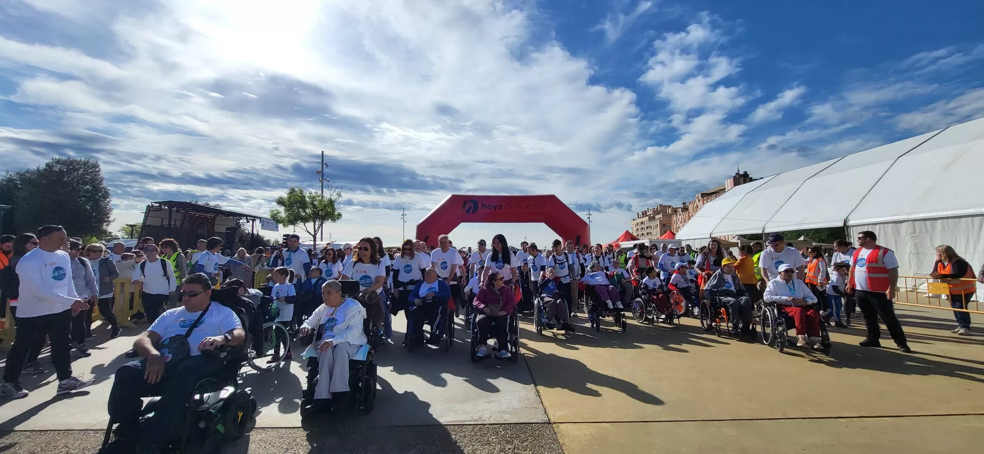 12 Marcha Aspace Huesca. Foto Mercedes Manterola.