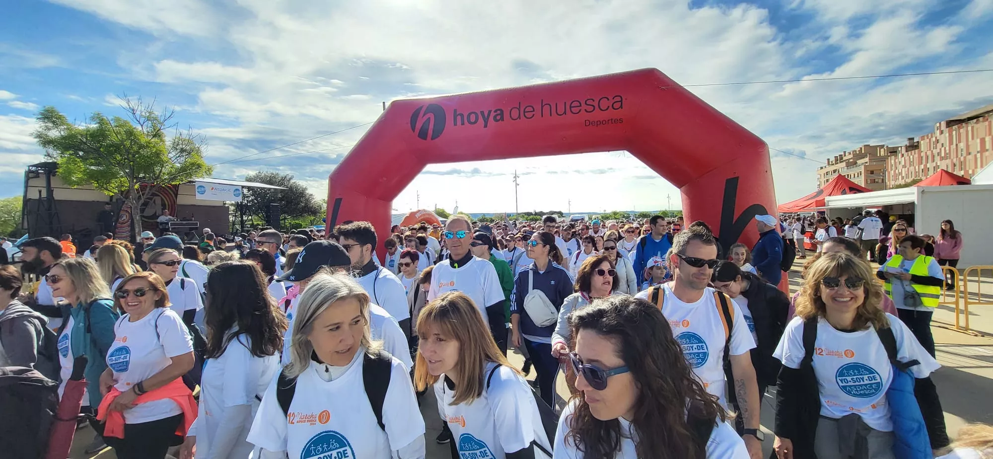 12 Marcha Aspace Huesca. Foto Mercedes Manterola.