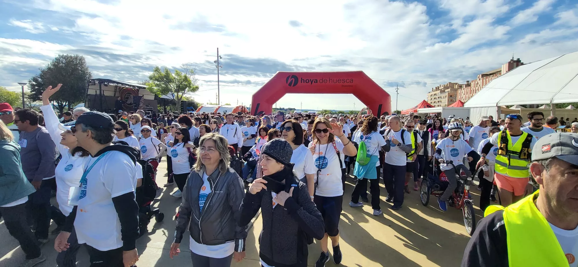 12 Marcha Aspace Huesca. Foto Mercedes Manterola.