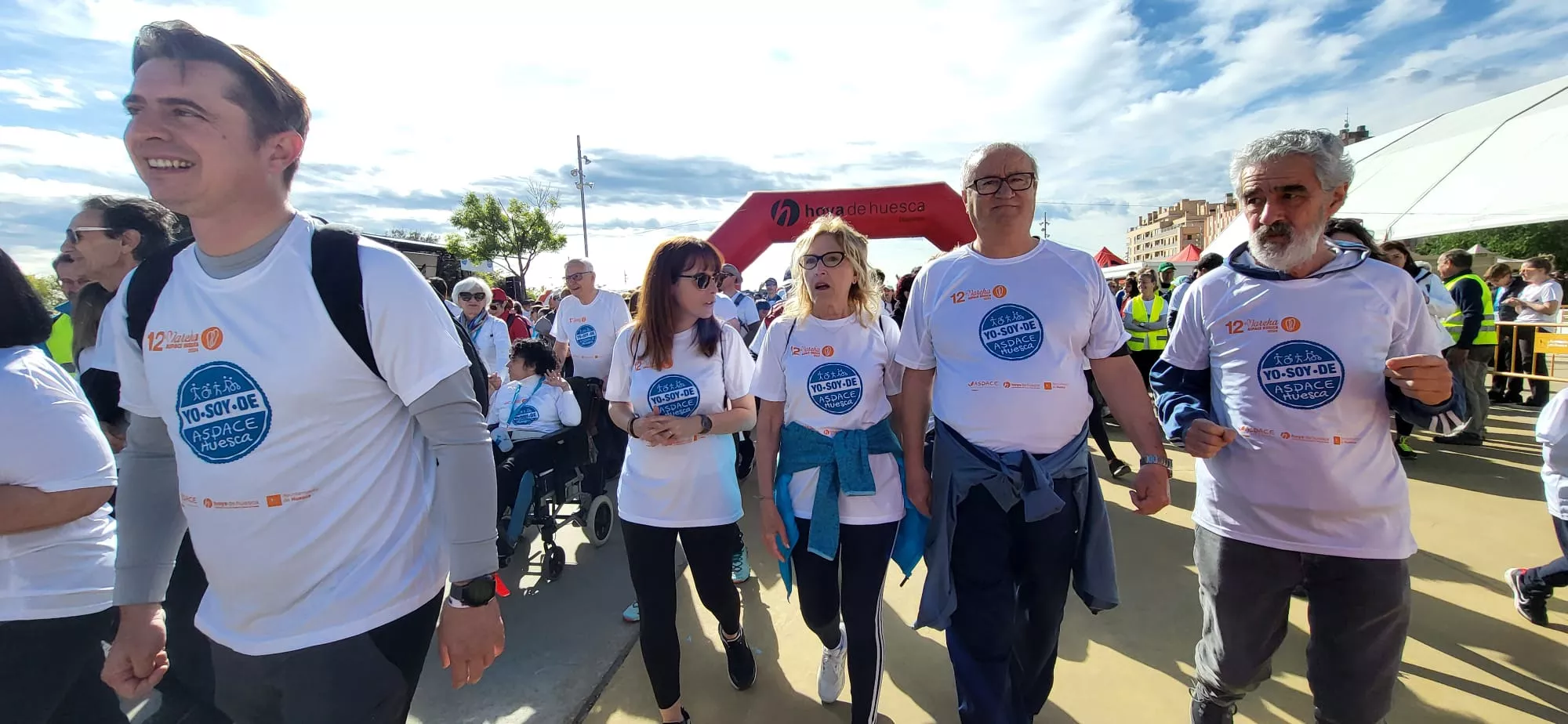 12 Marcha Aspace Huesca. Foto Mercedes Manterola.