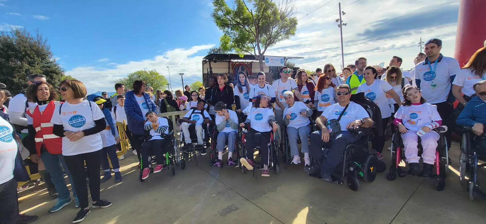 12 Marcha Aspace Huesca. Foto Mercedes Manterola.