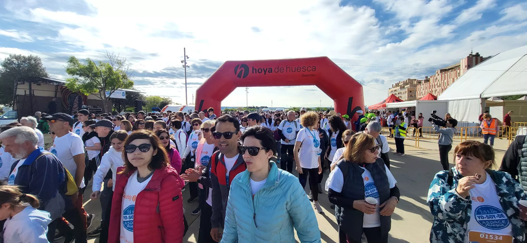 12 Marcha Aspace Huesca. Foto Mercedes Manterola.